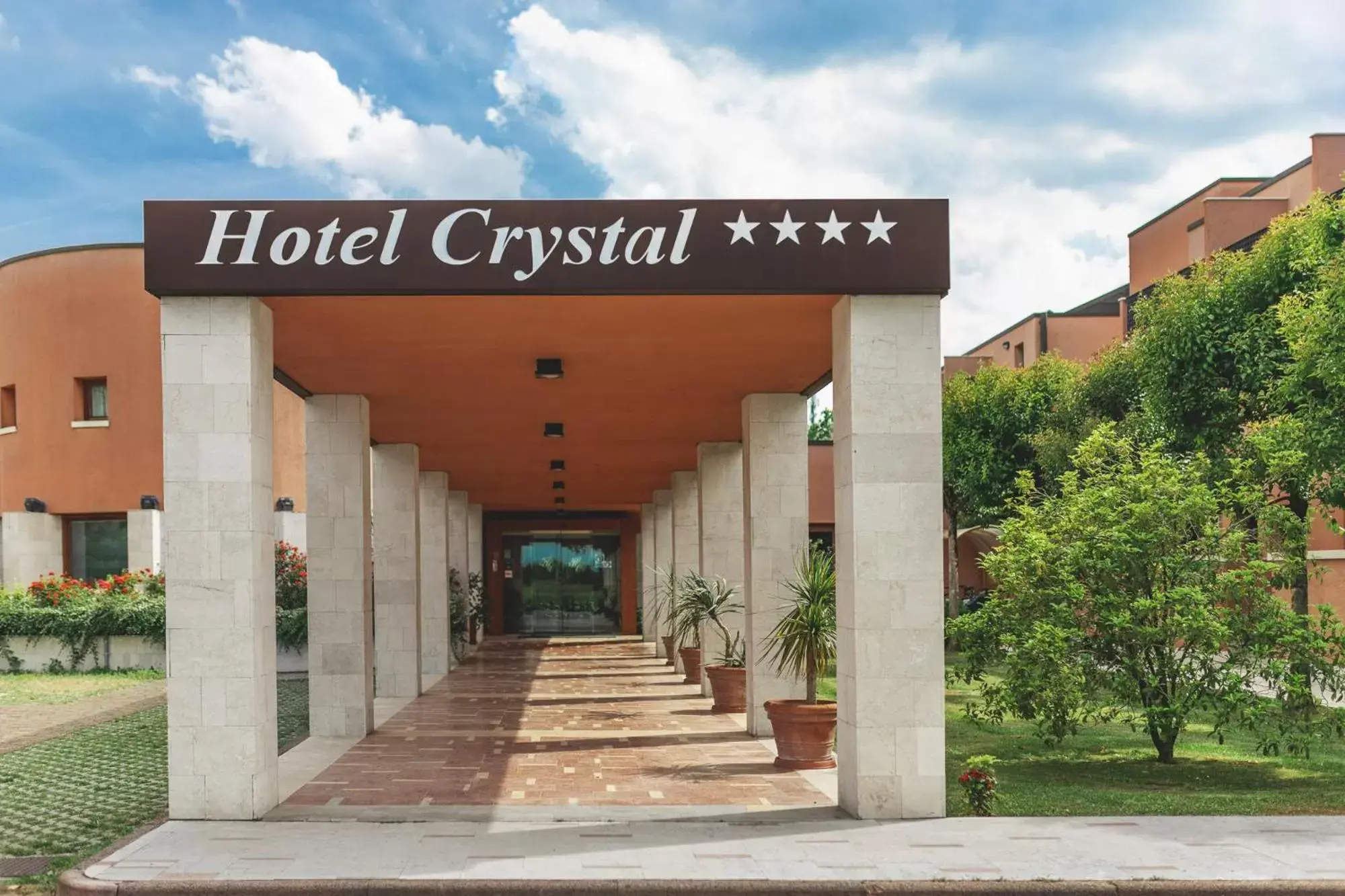 Property building in Hotel Crystal