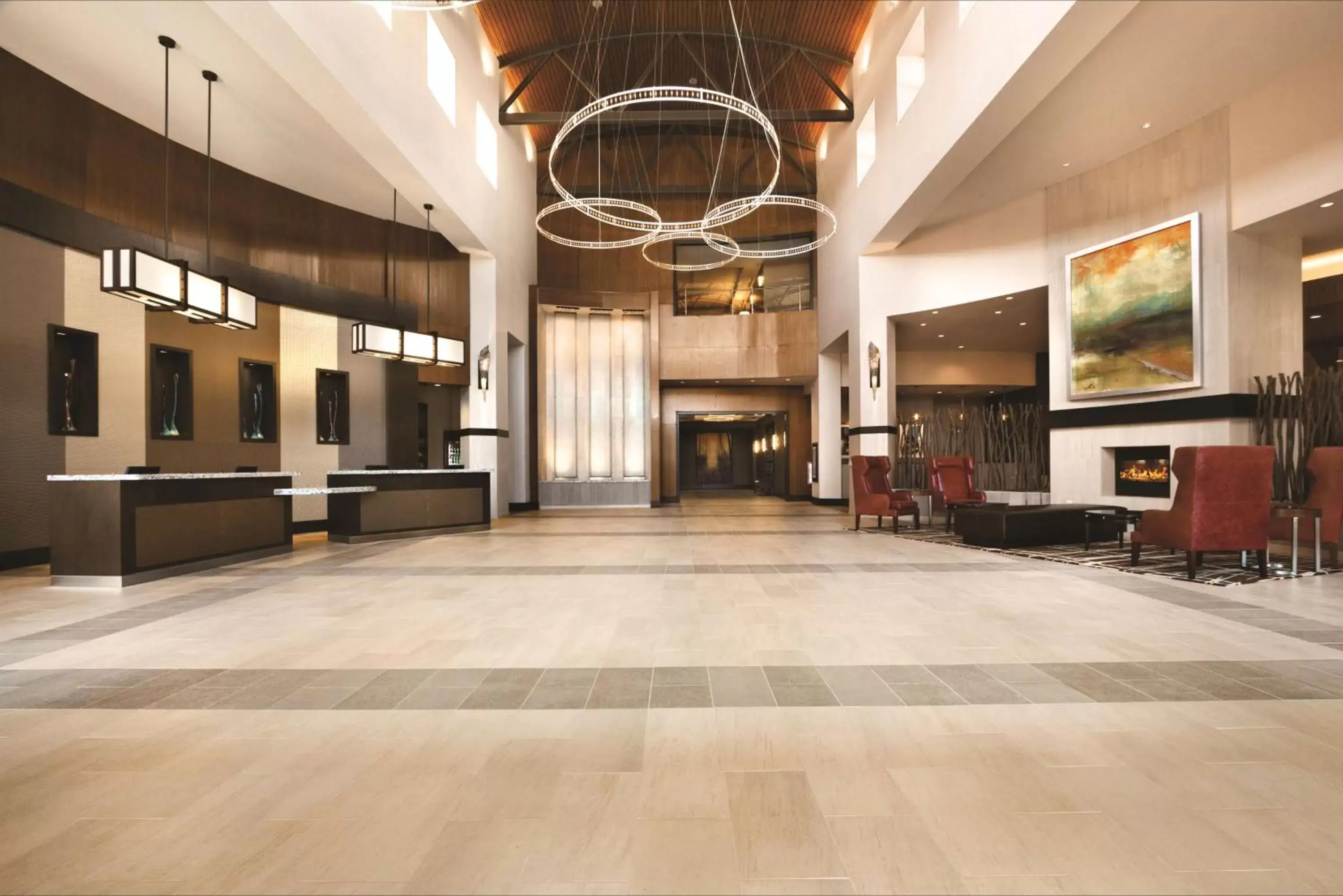 Lobby or reception, Lobby/Reception in Embassy Suites Springfield