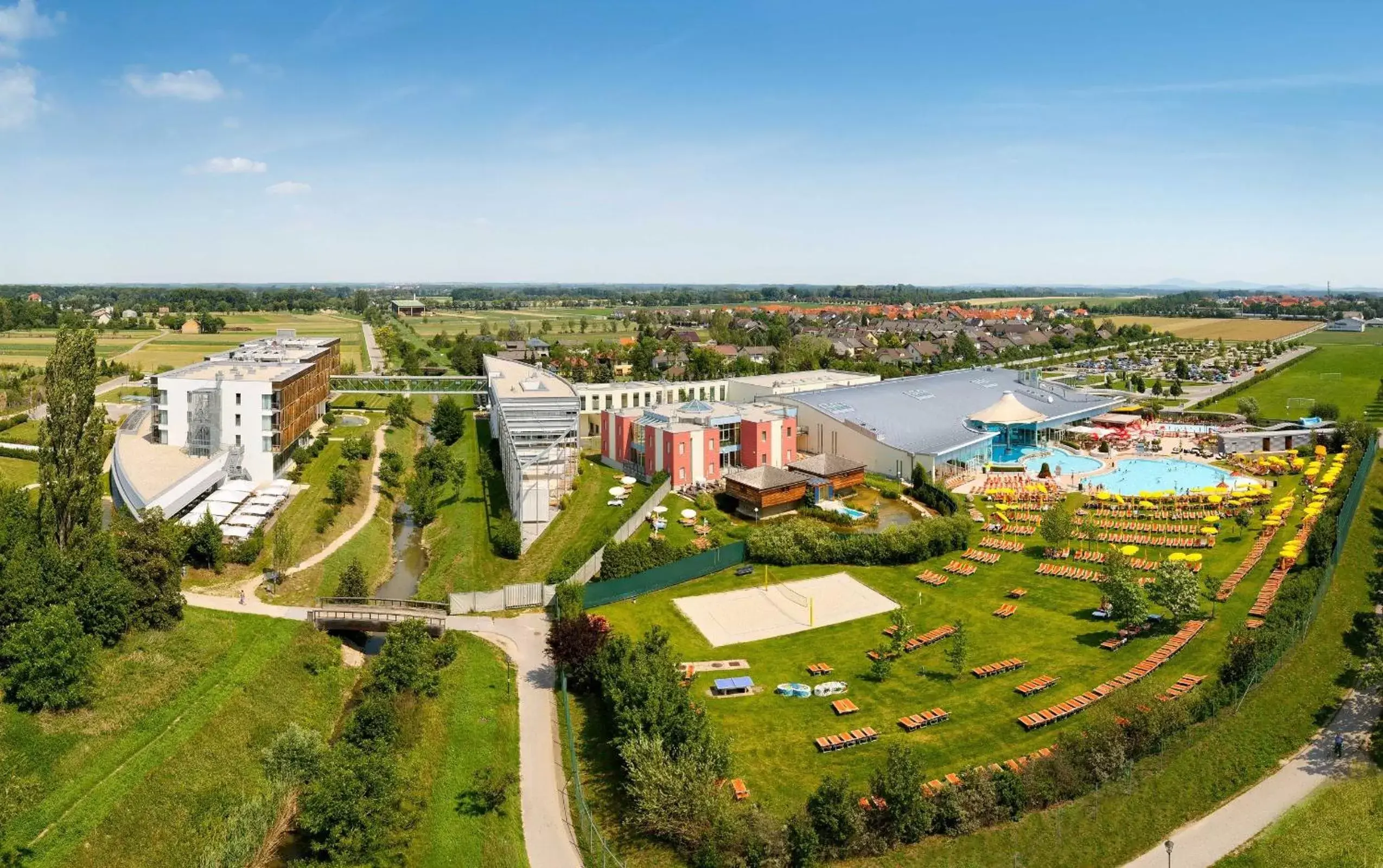 Bird's eye view, Bird's-eye View in Therme Laa - Hotel & Silent Spa