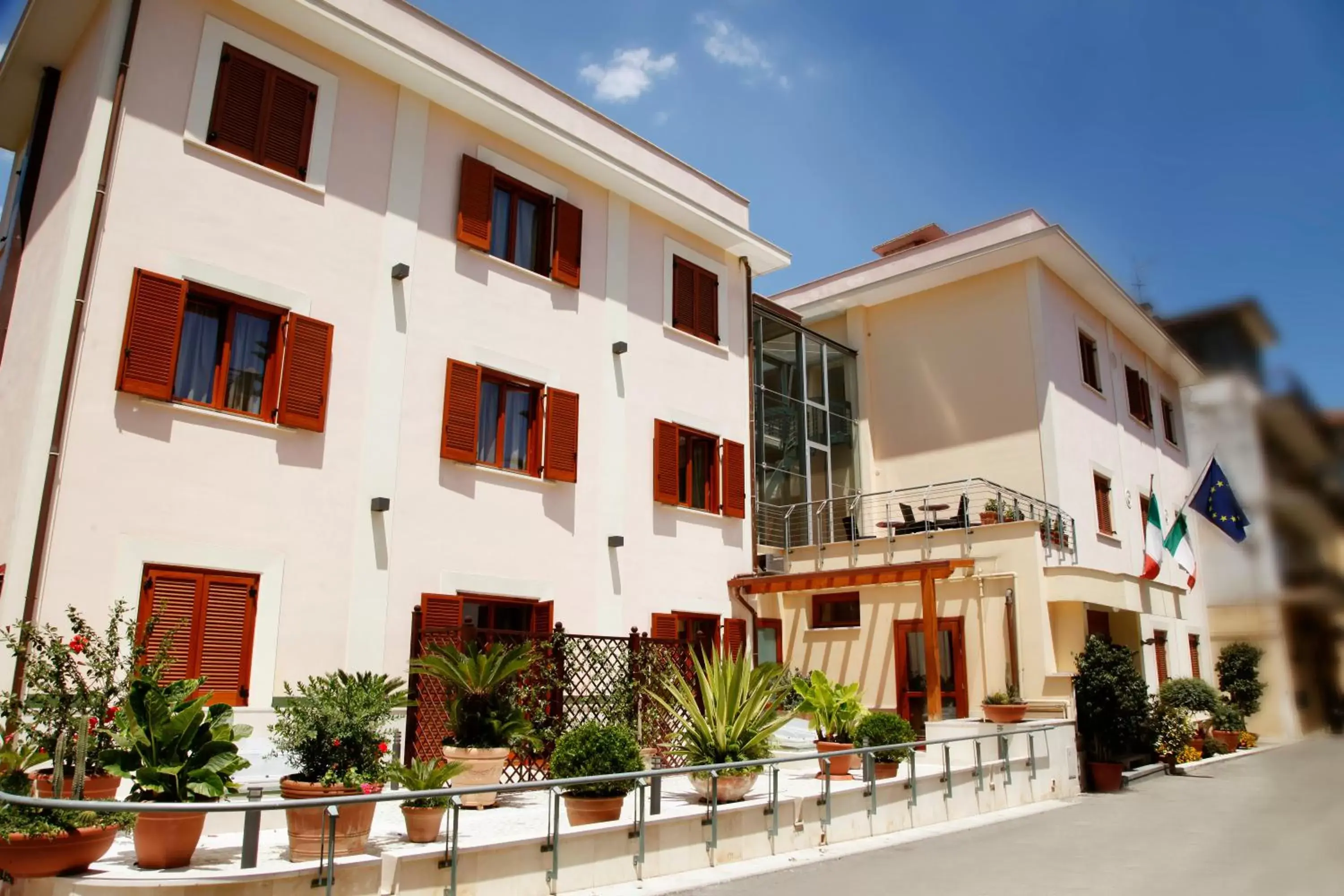 Facade/entrance, Property Building in Hotel Diana