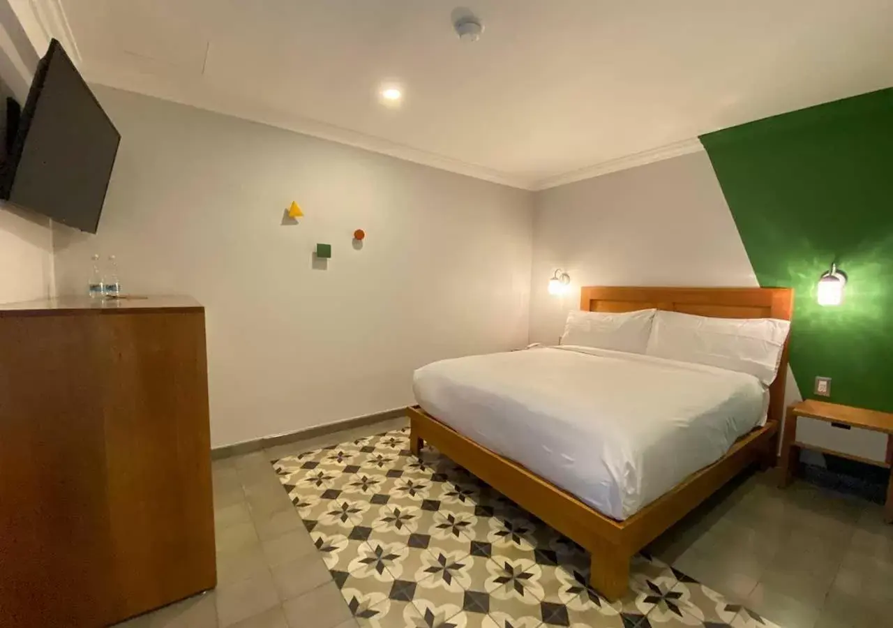 Bedroom, Bed in Hotel MX condesa