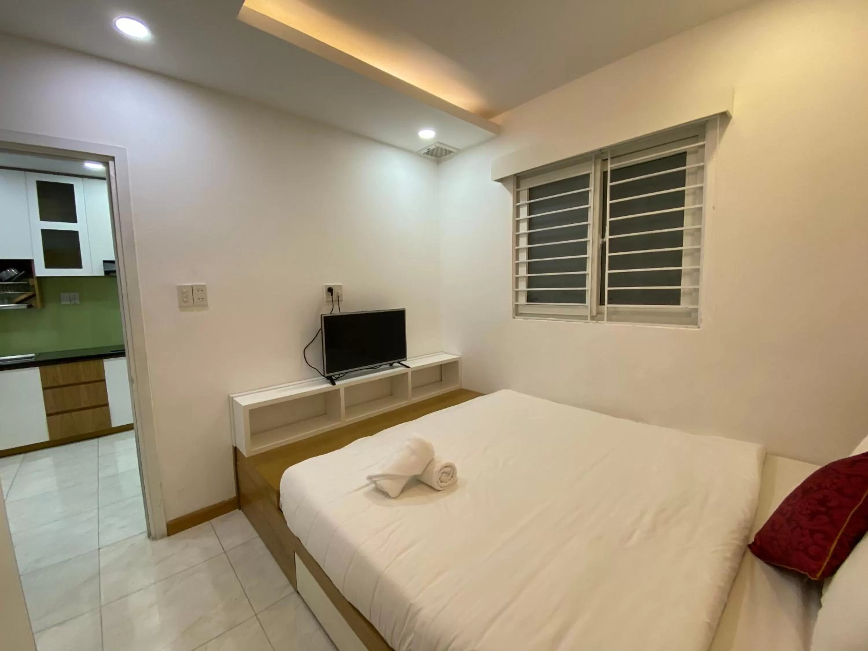 Photo of the whole room, Bed in Gold Ocean Apartment Nha Trang