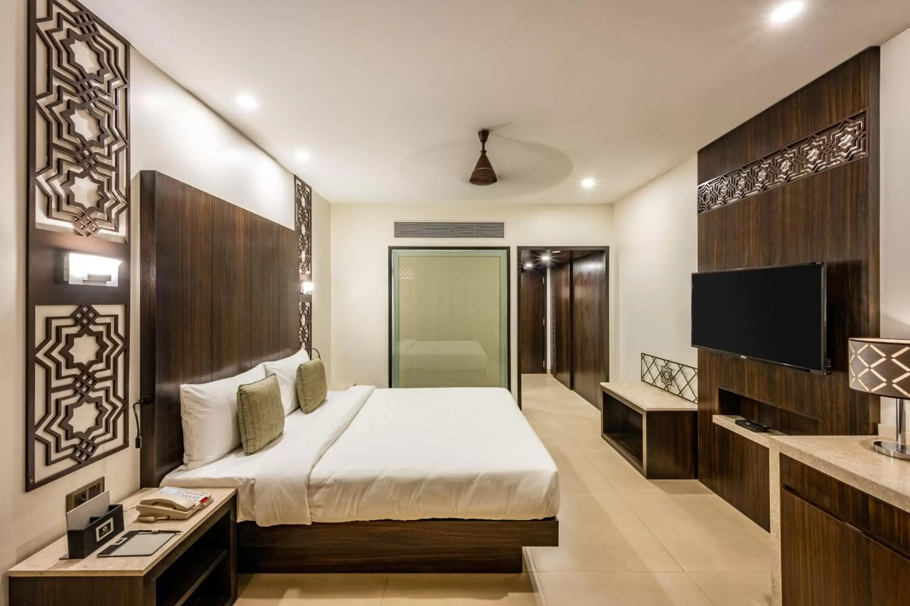 Bed in Silver Waves Resort & Spa Daman, a member of Radisson Individuals