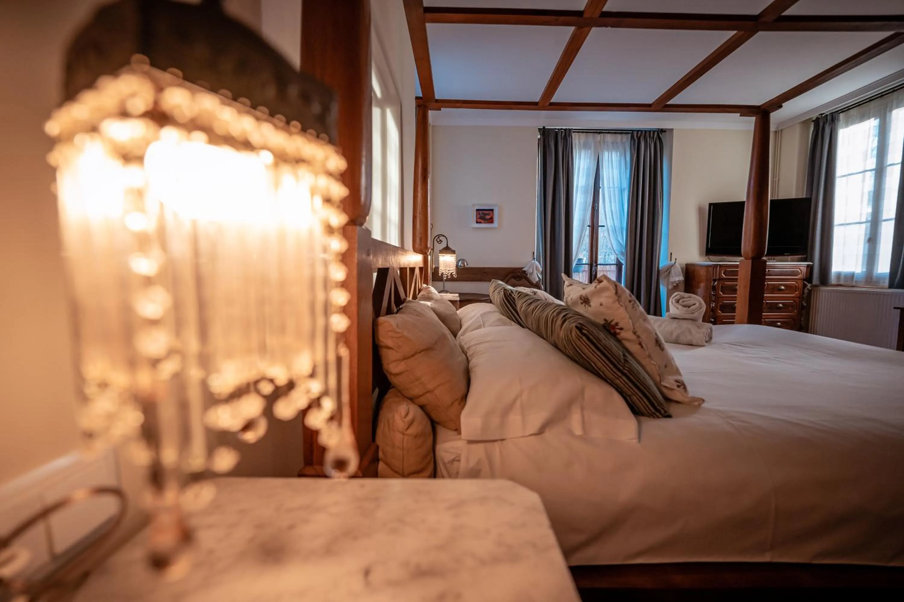 Bed in Hotel Mas de Xaxas