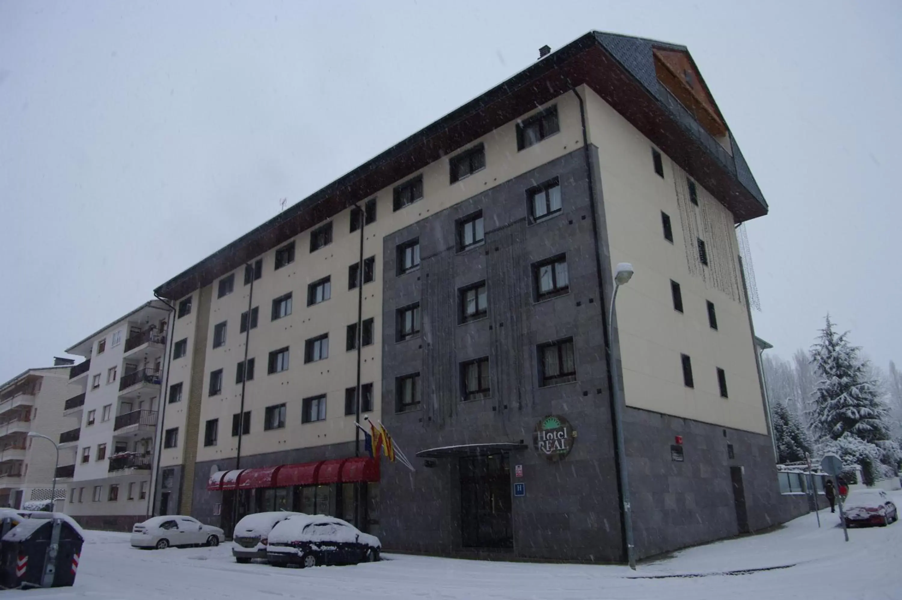 Facade/entrance in Hotel & Spa Real Jaca Facade/entrance in Hotel & Spa Real Jaca