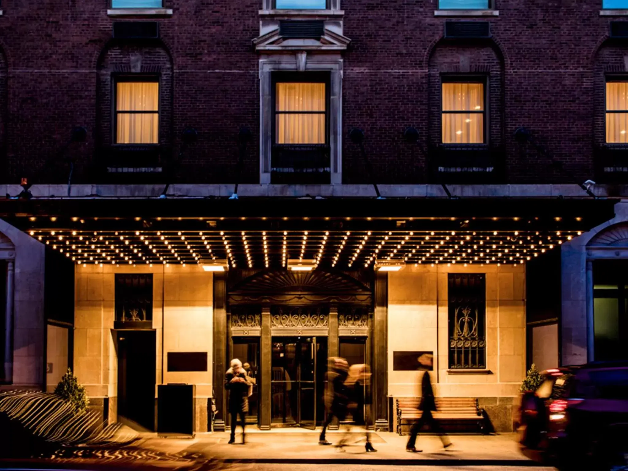 Facade/entrance in Ambassador Chicago, part of JdV by Hyatt Facade/entrance in Ambassador Chicago, part of JdV by Hyatt