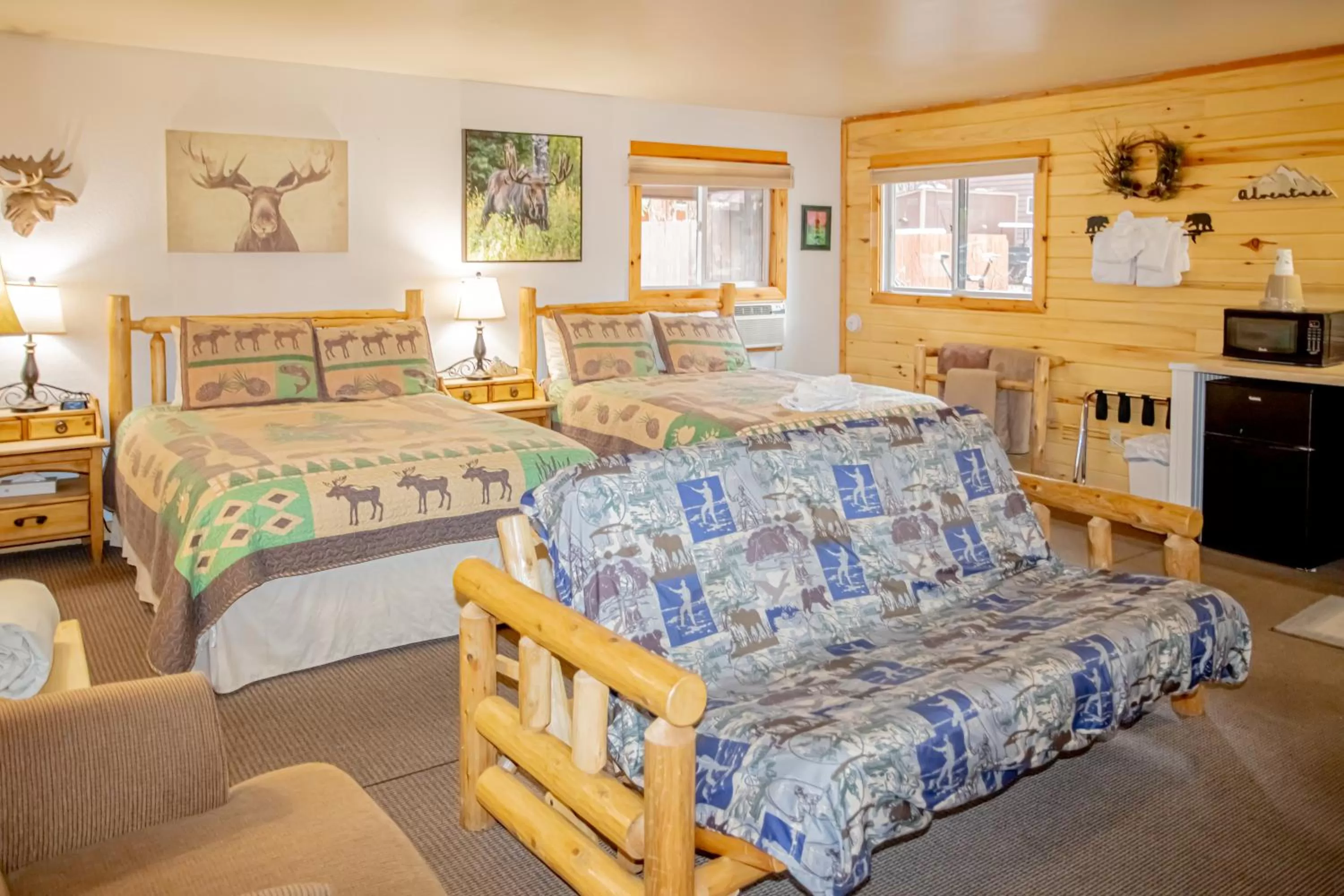 Bed in Nicky's Resort