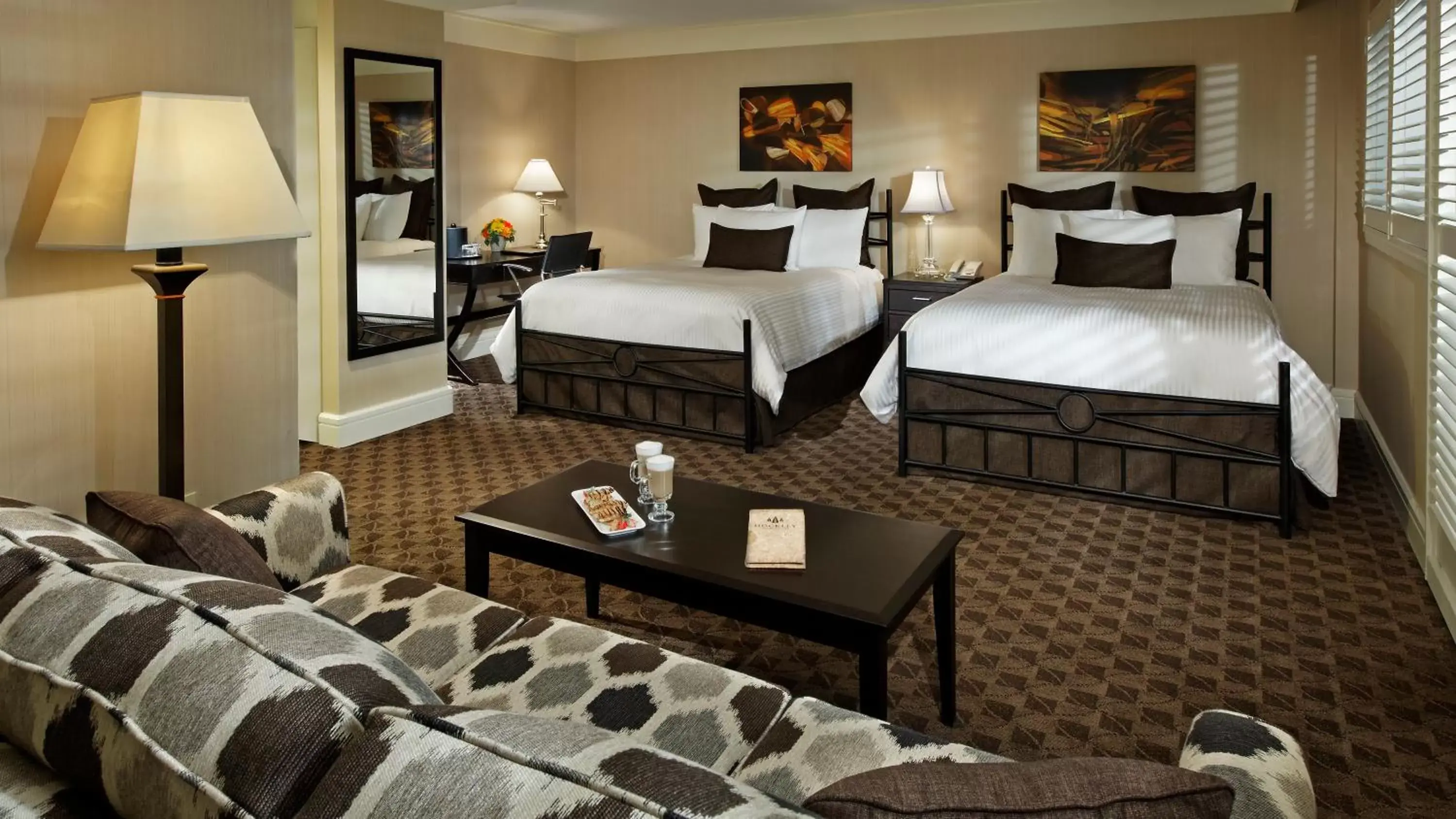 Bed in Hockley Valley Resort