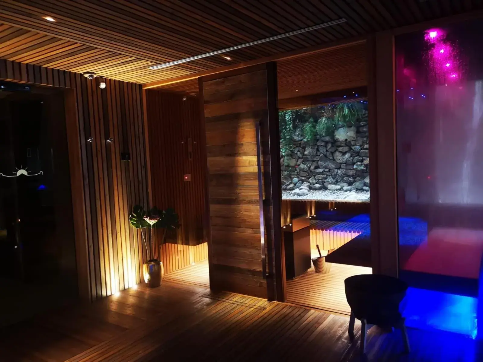 Sauna in Gran Paradiso Hotel Spa