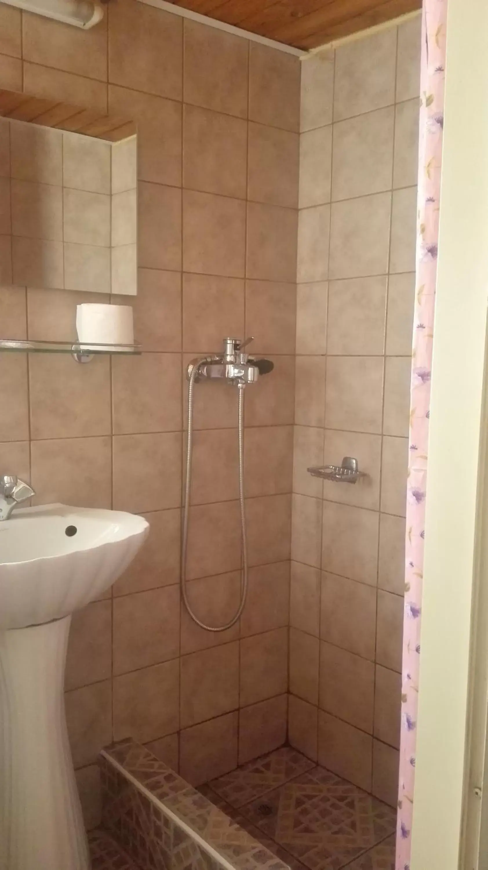 Shower, Bathroom in Hotel Ionion