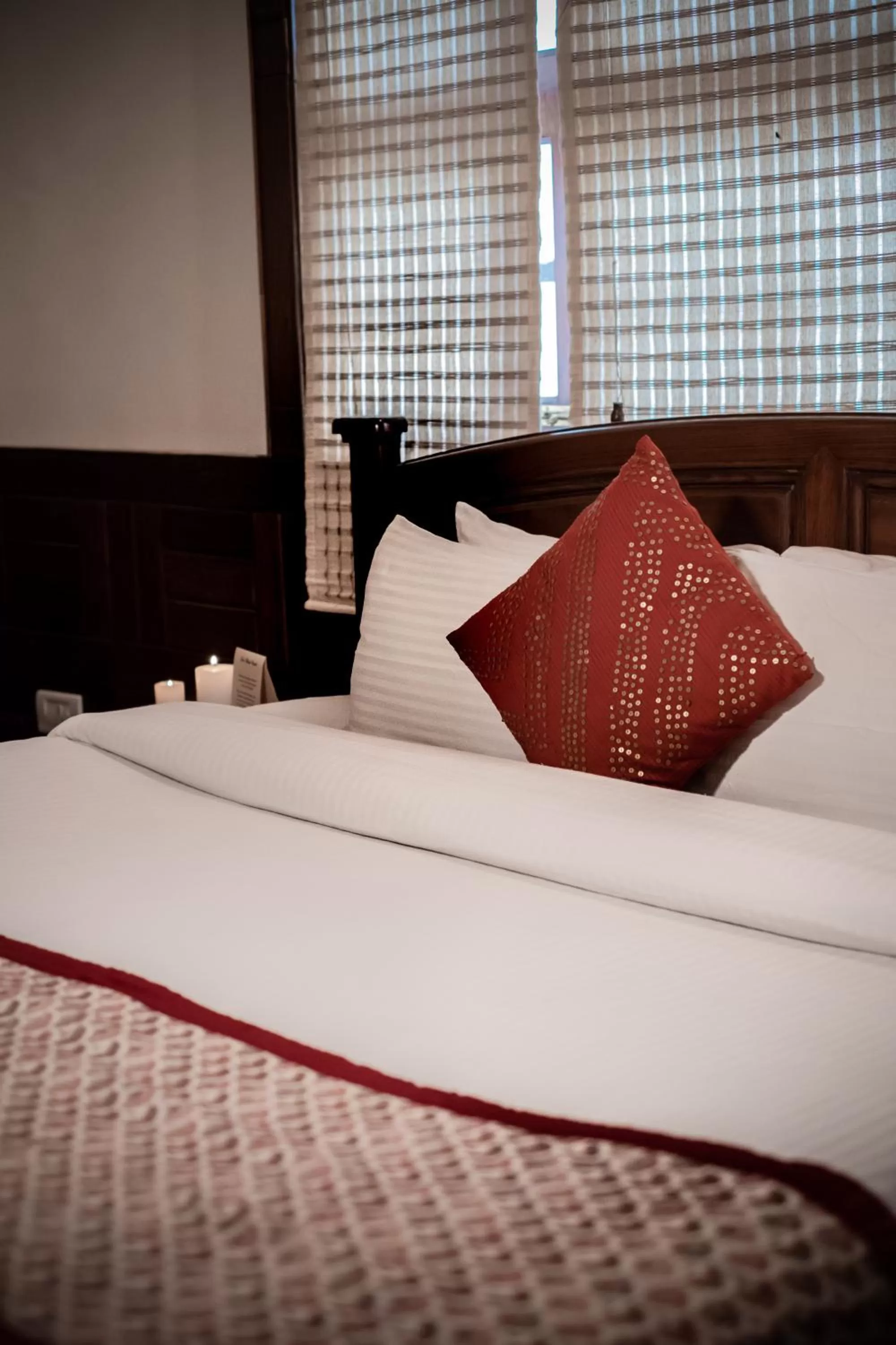 Bed in Bhikampur Lodge By Nine Hotels