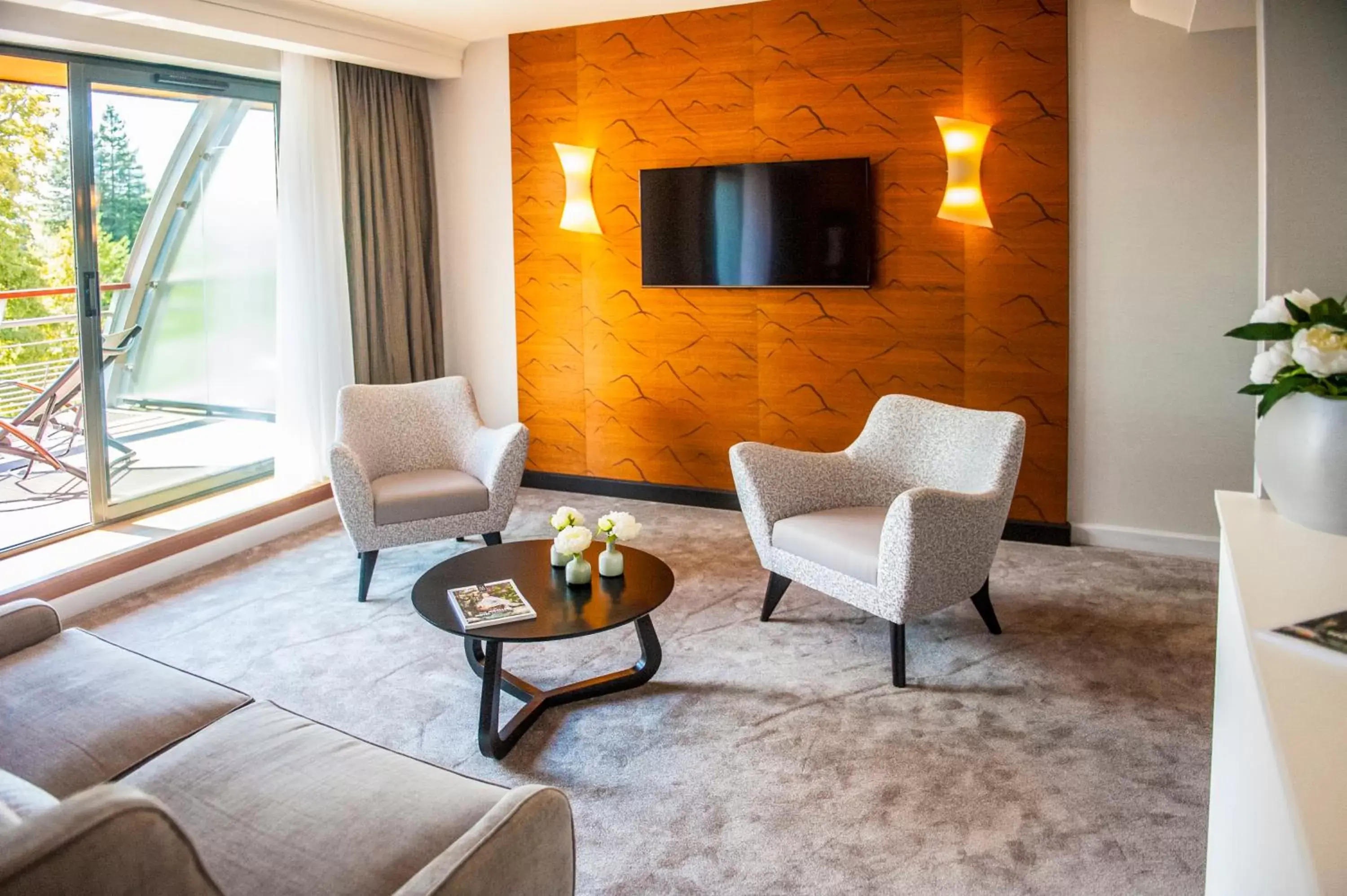 TV and multimedia, Seating Area in Hotel Parc Beaumont & Spa Pau - MGallery