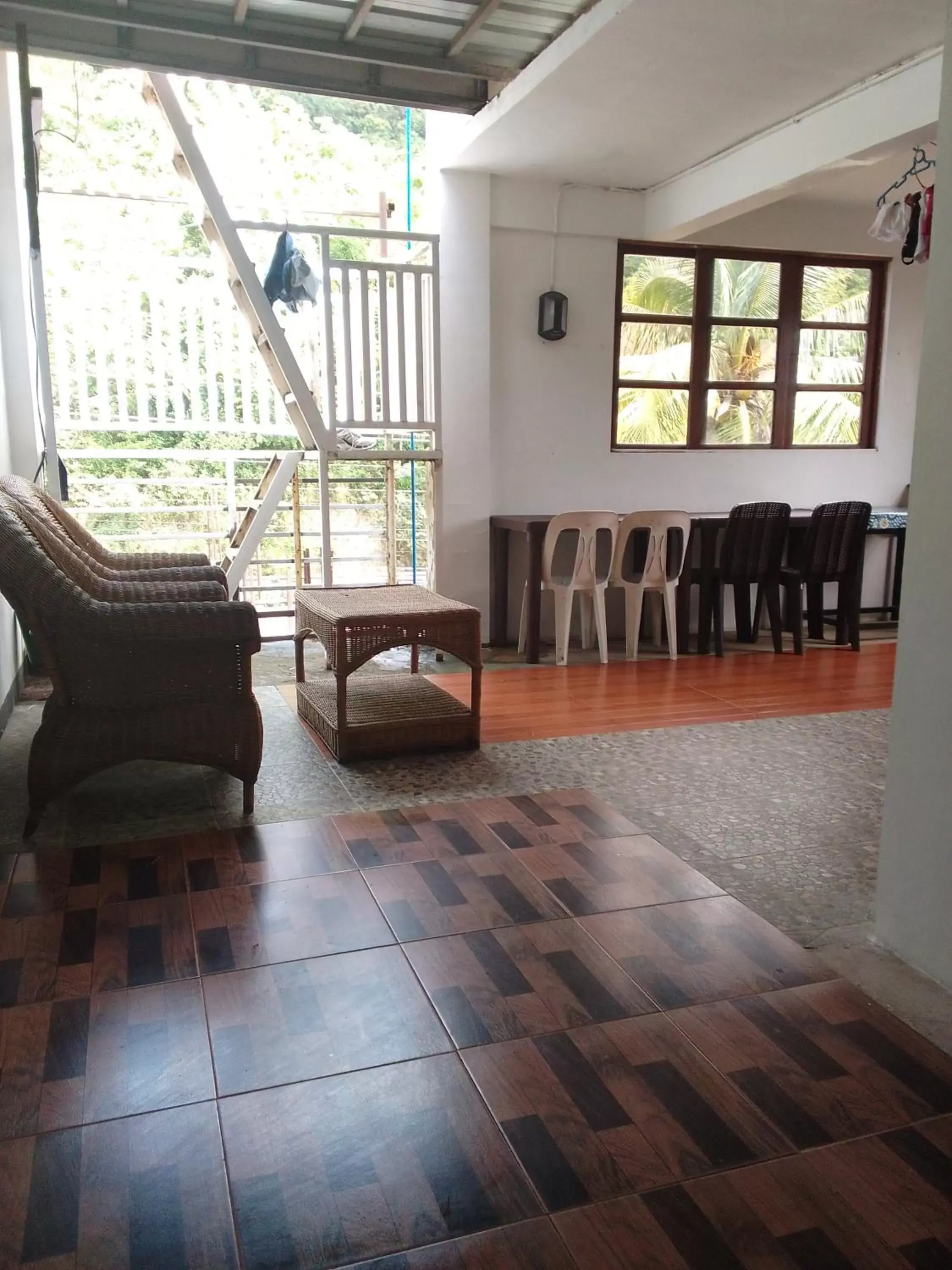 Seating area in Raje Residence