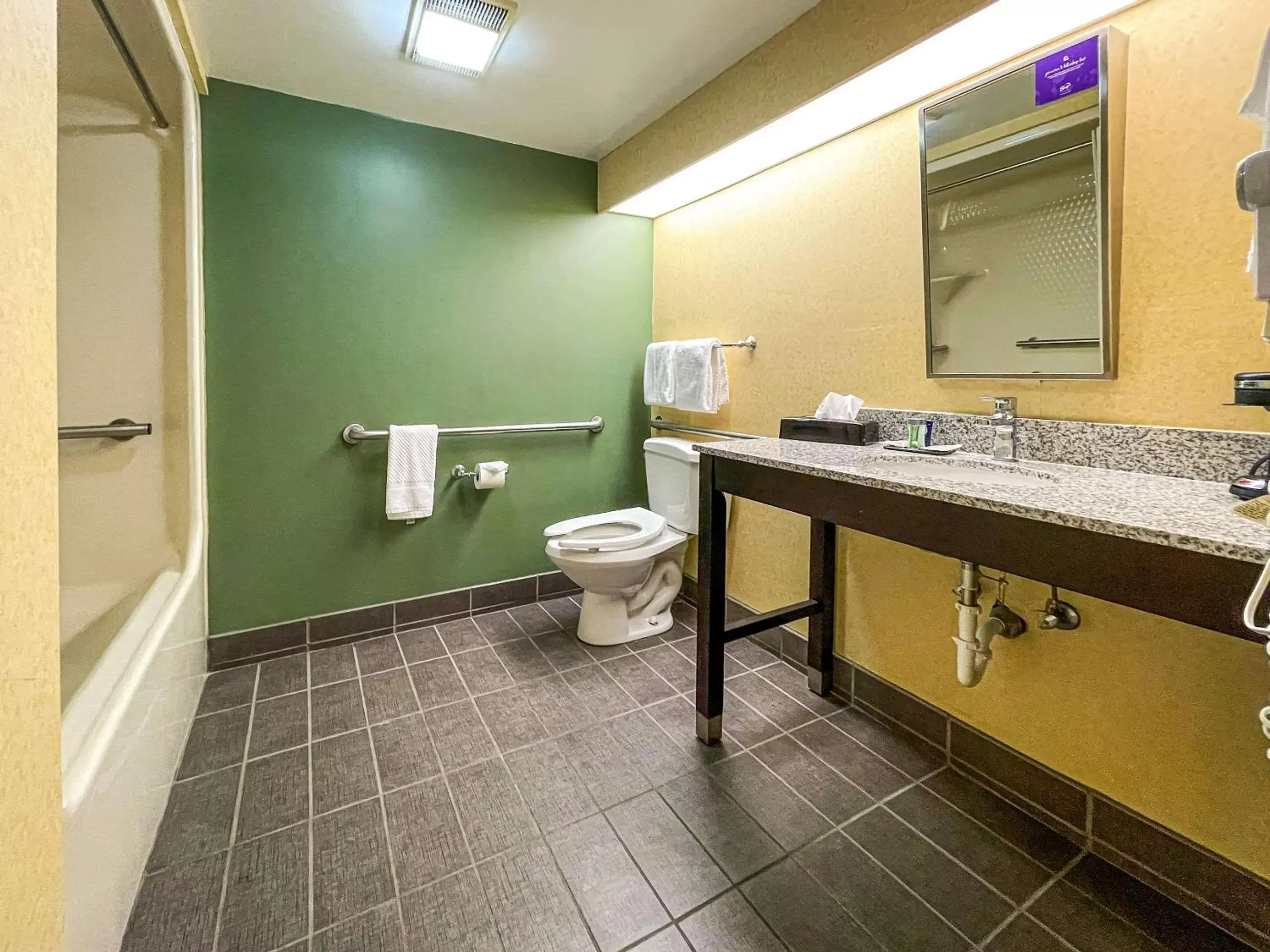 Bathroom in Sleep Inn near Penn State - State College