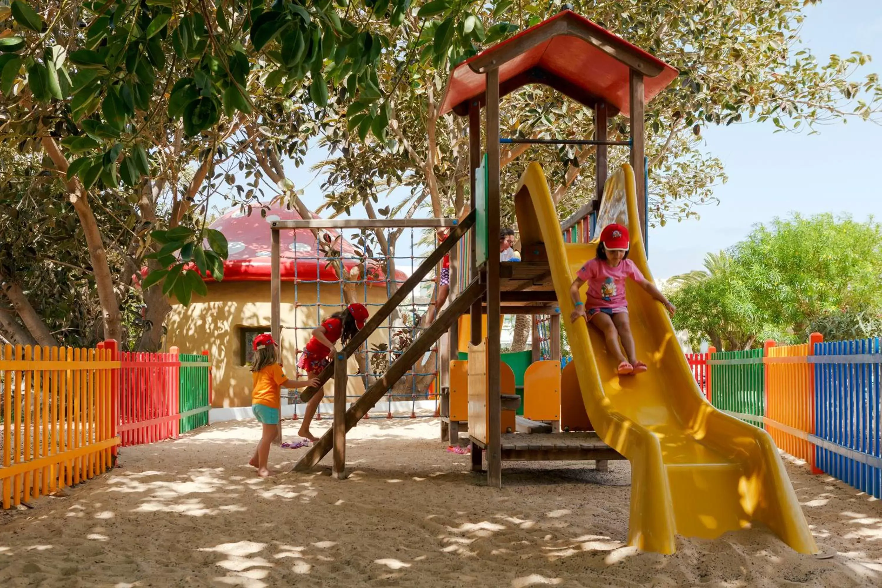 Children play ground, Children's Play Area in H10 Lanzarote Princess