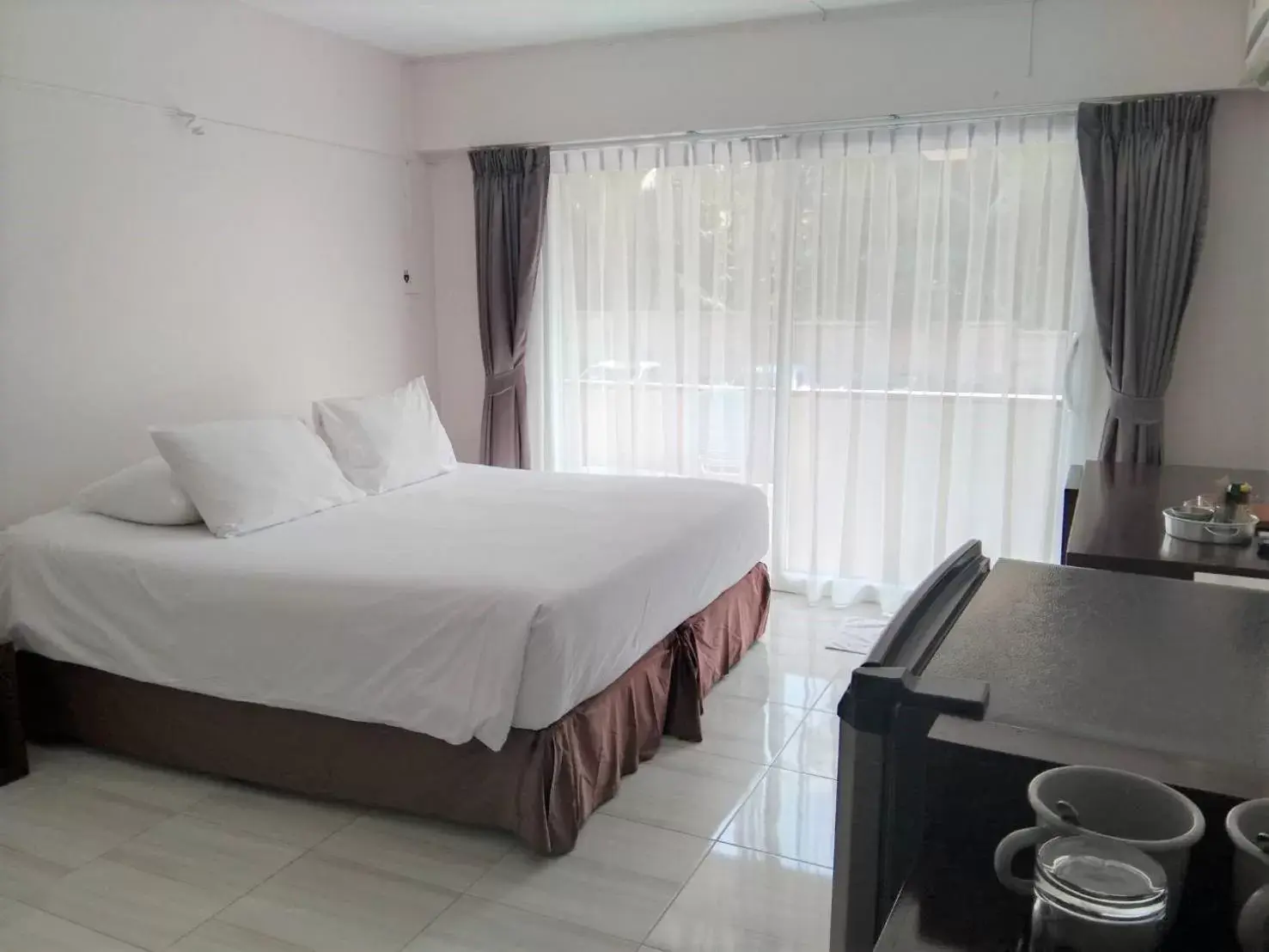 Bed in The Farm House Hotel Ranong Bed in The Farm House Hotel Ranong