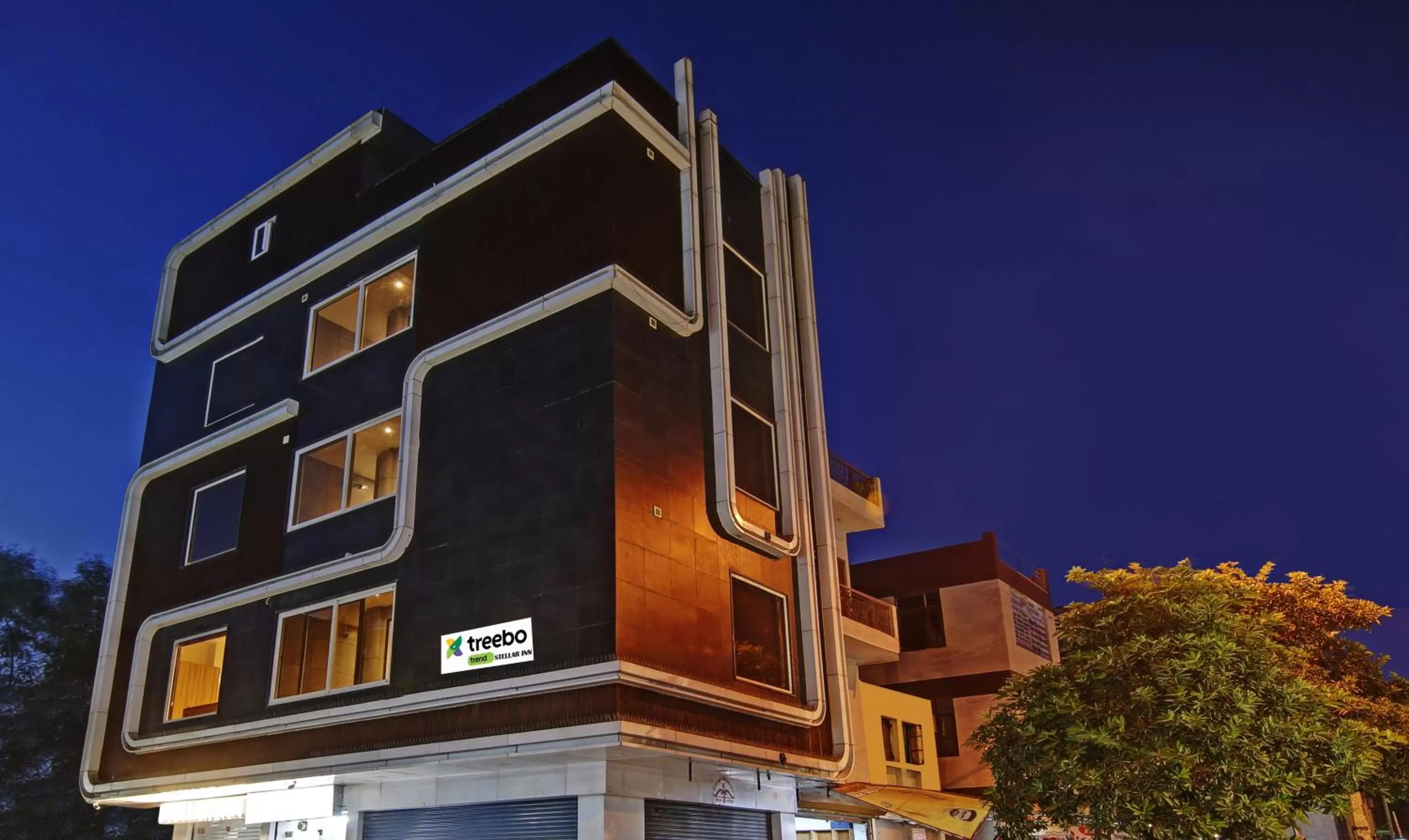 Property building in Treebo Stellar Inn