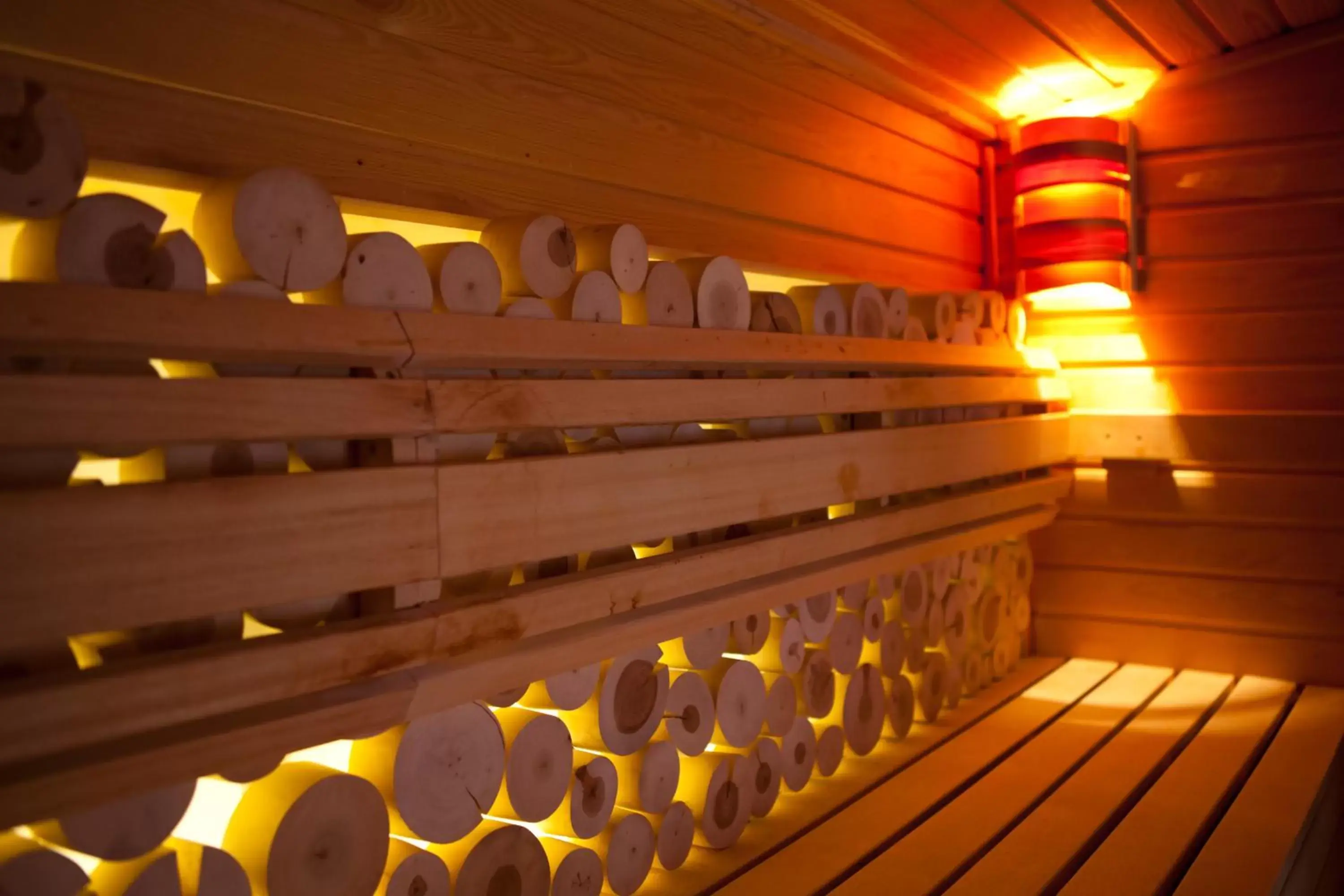 Sauna in Lotus Therme Hotel & Spa