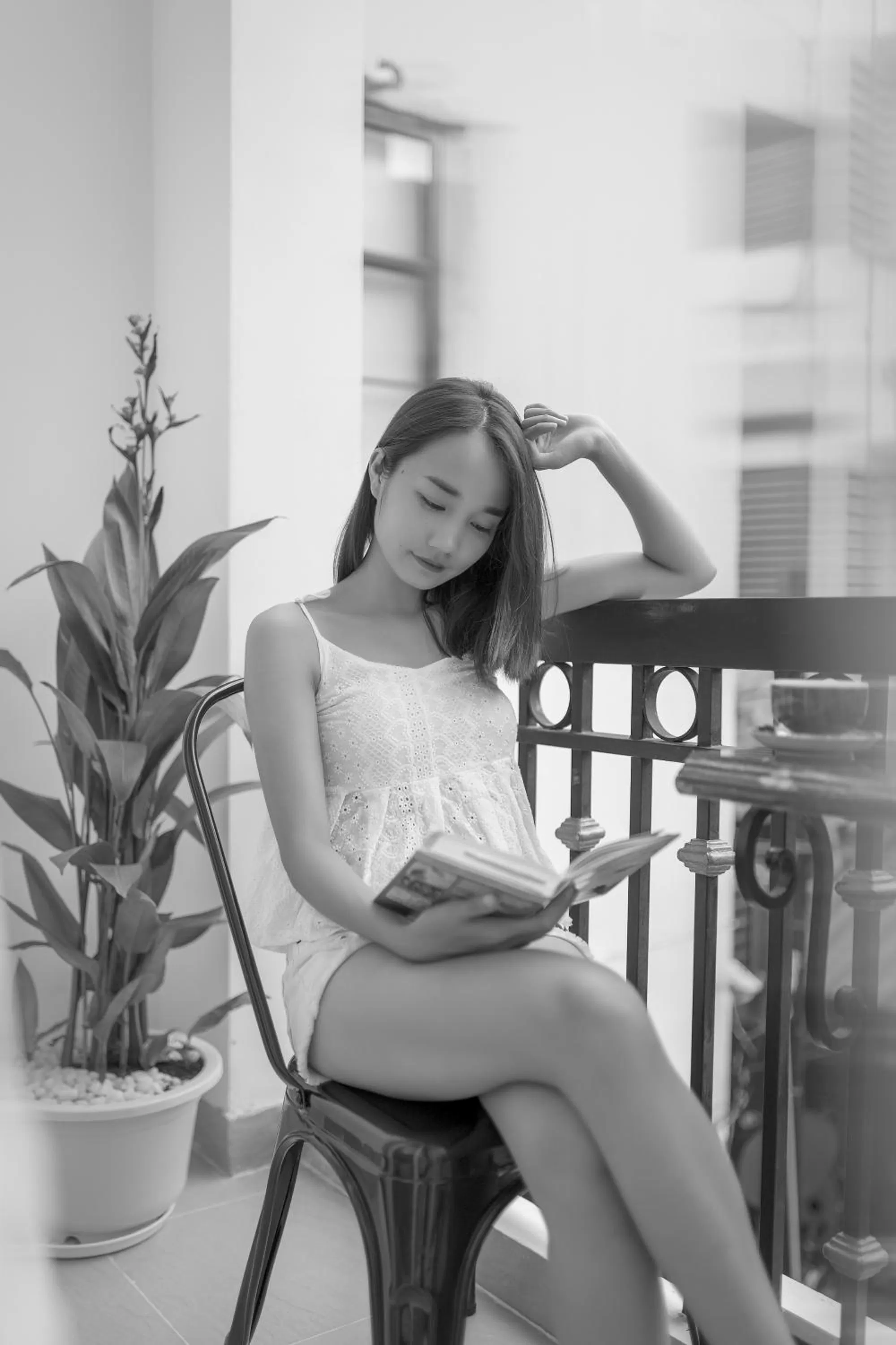 Balcony/Terrace in Chez Mimosa Local