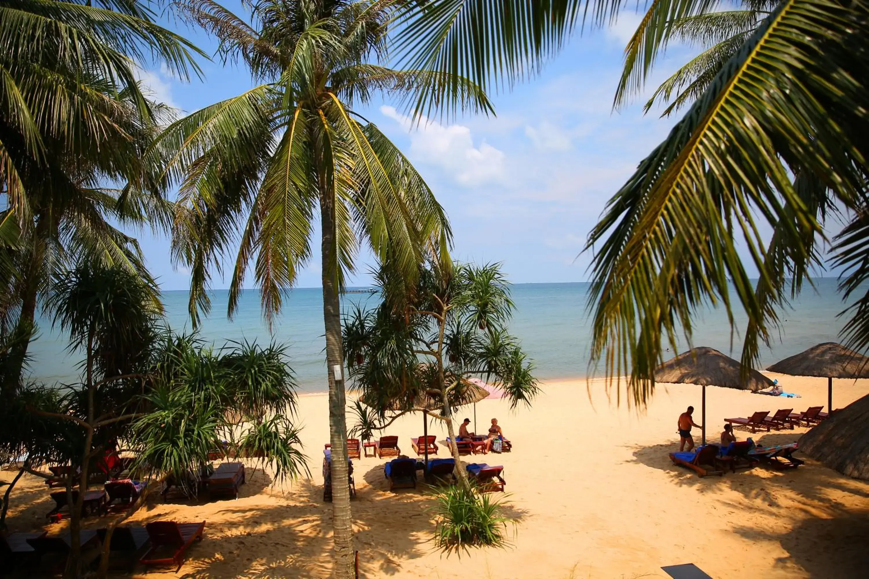 Sea view, Beach in Tropicana Resort Phu Quoc