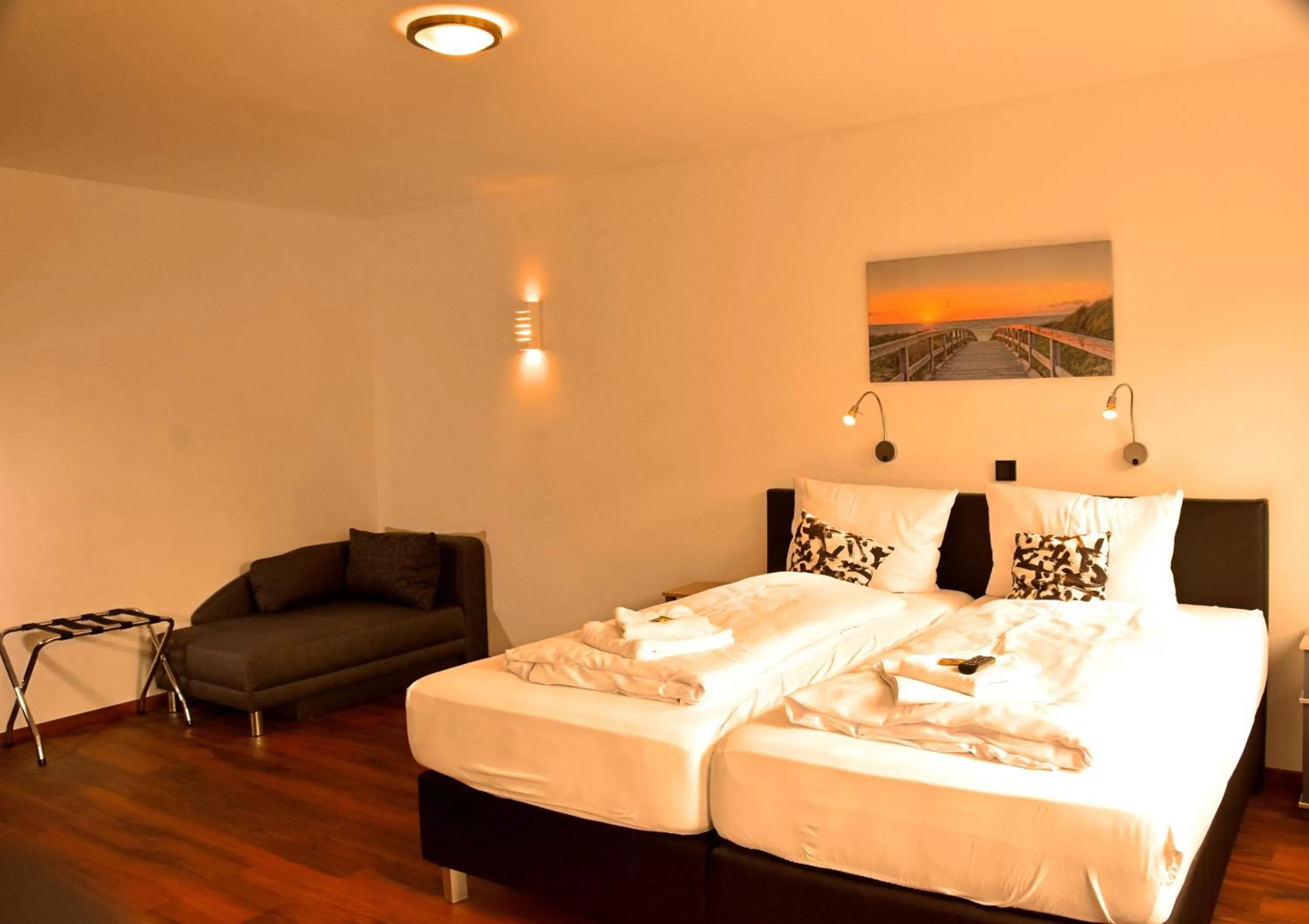 Bed in Hotel Walsroder Hof