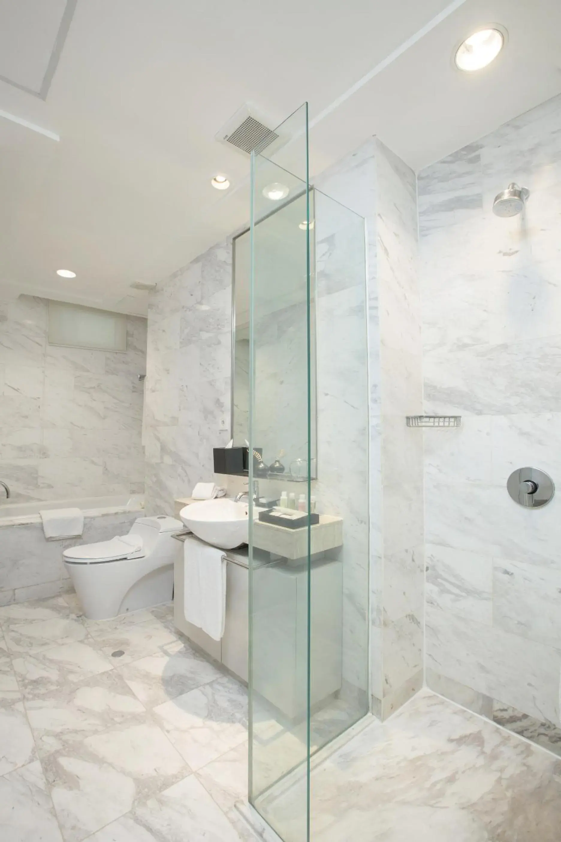Shower, Bathroom in Fraser Residence Sudirman, Jakarta
