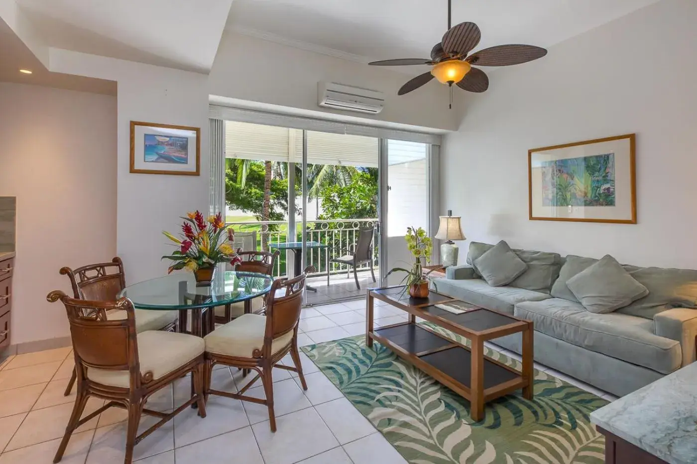 Seating Area in Waikiki Shore by Outrigger