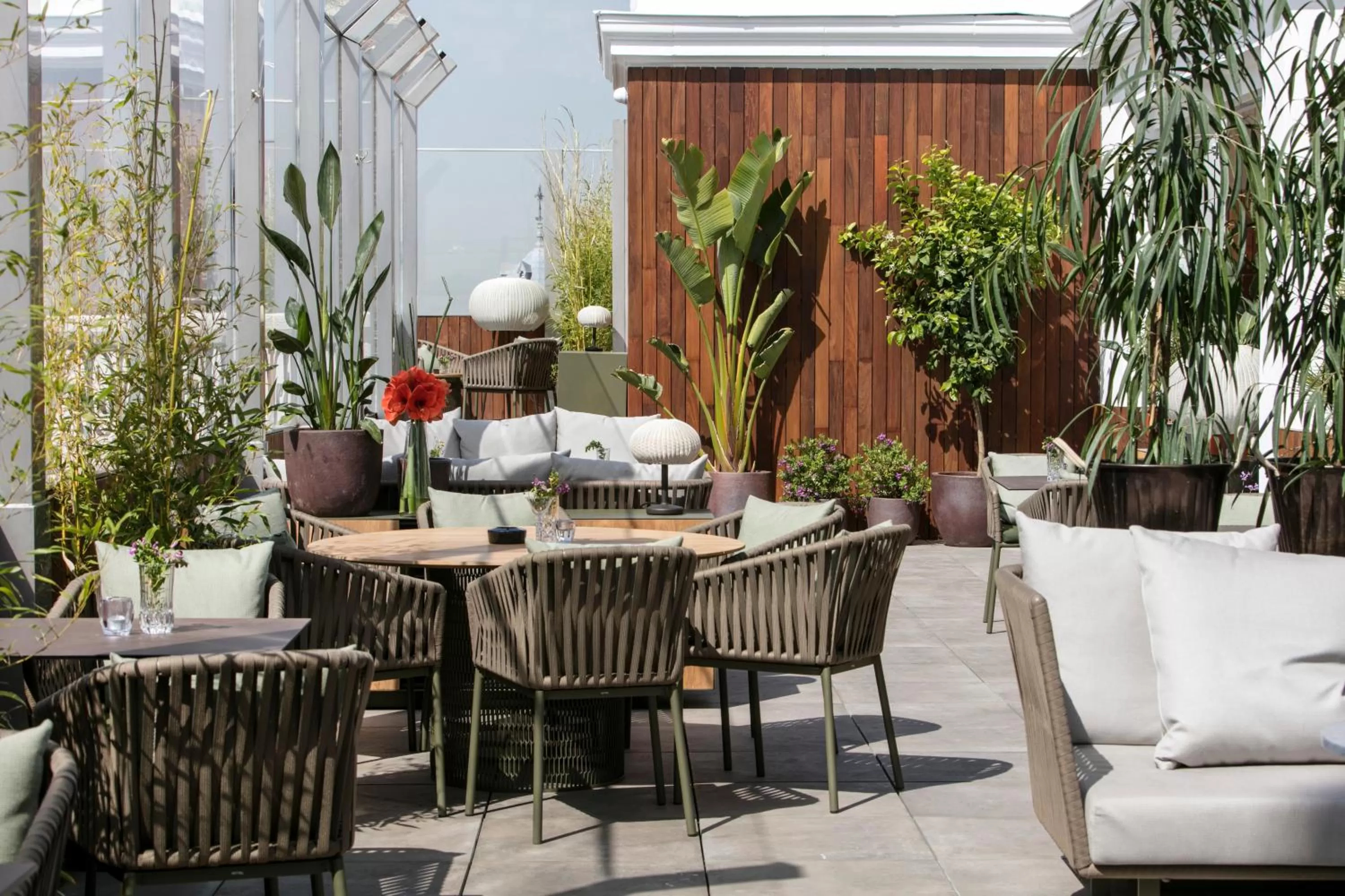 Balcony/Terrace in ME Madrid Reina Victoria by Meliá