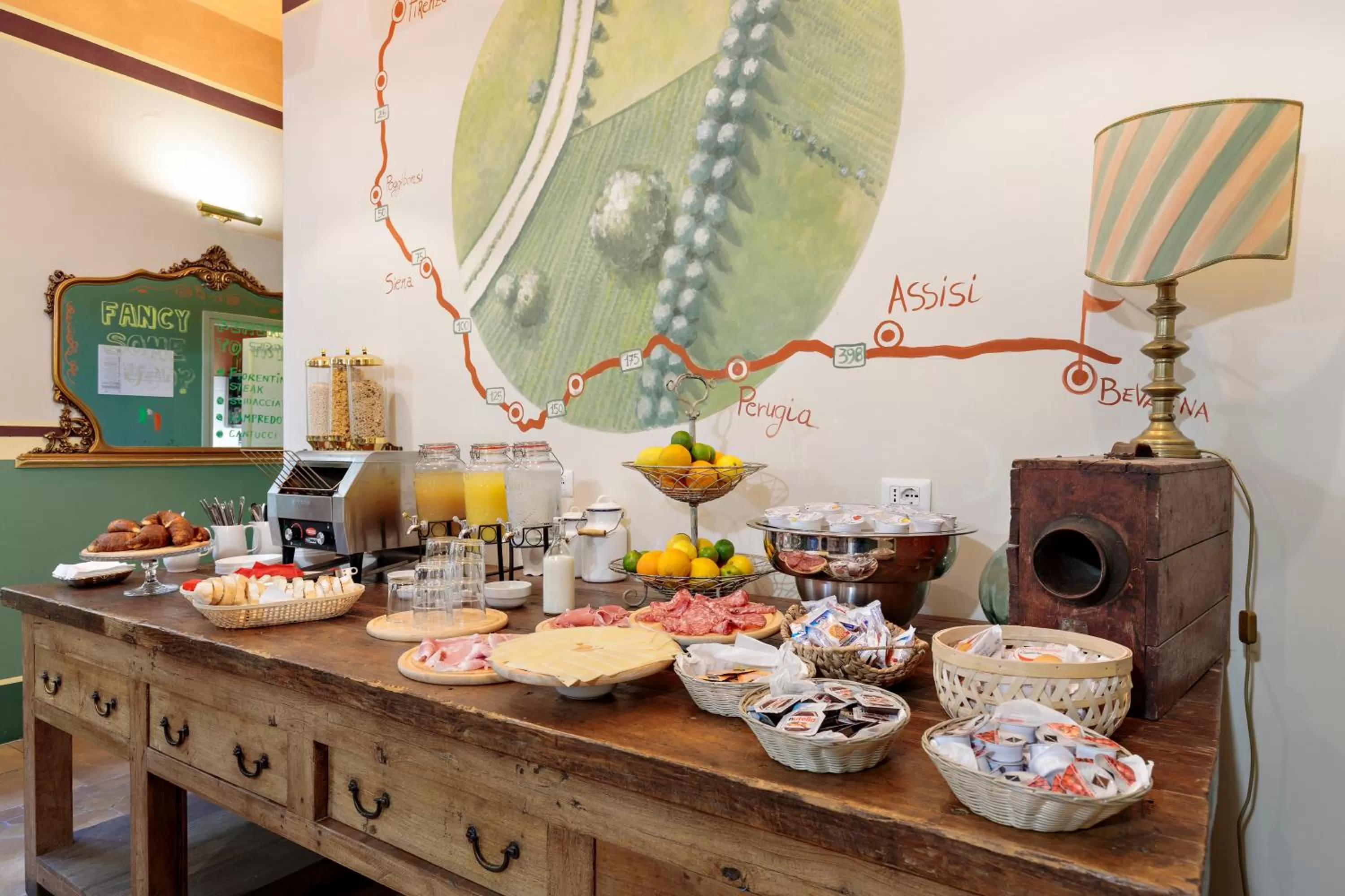 Breakfast in Hotel Azzi