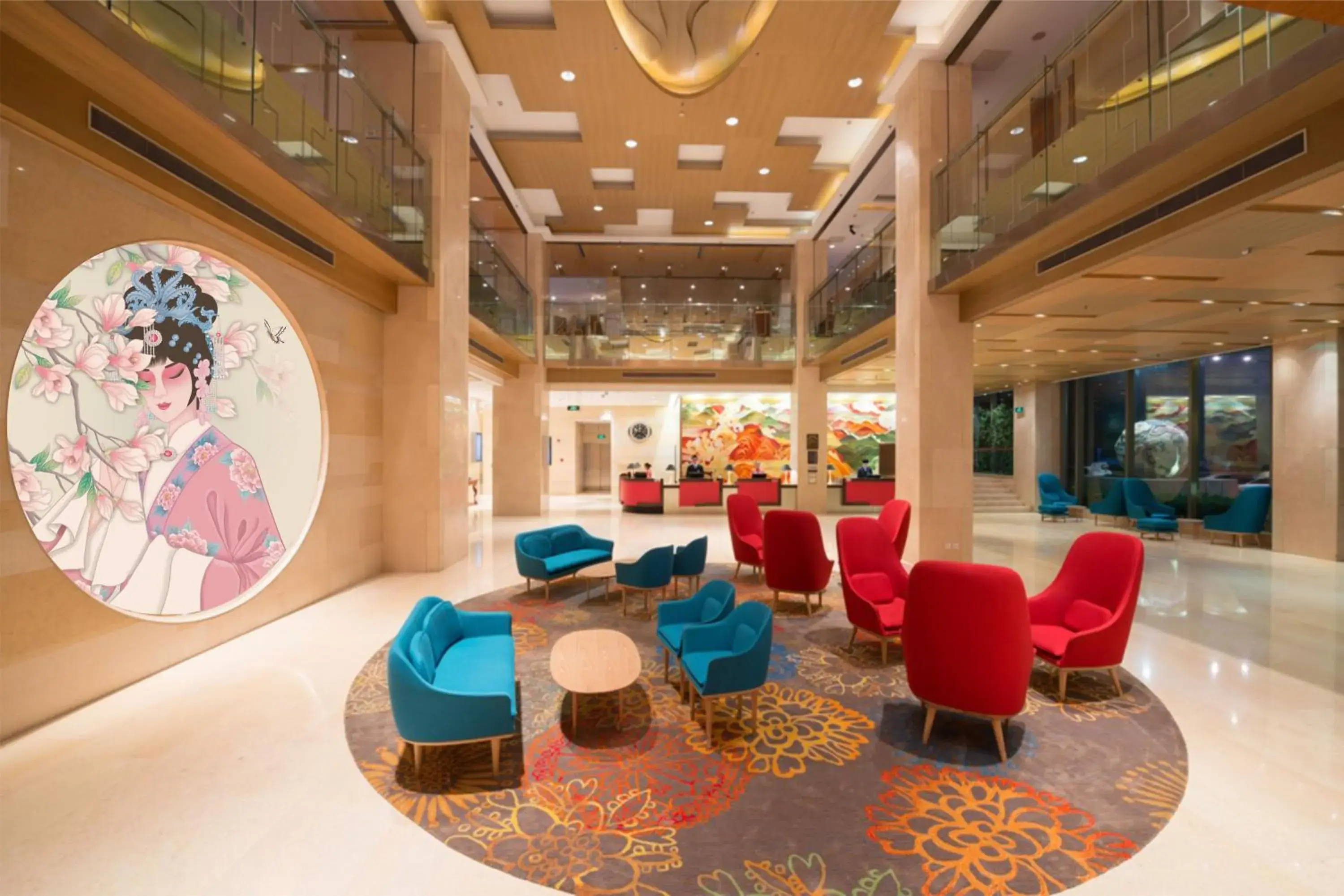 Lobby or reception in Paradox Kunshan Lobby or reception in Paradox Kunshan