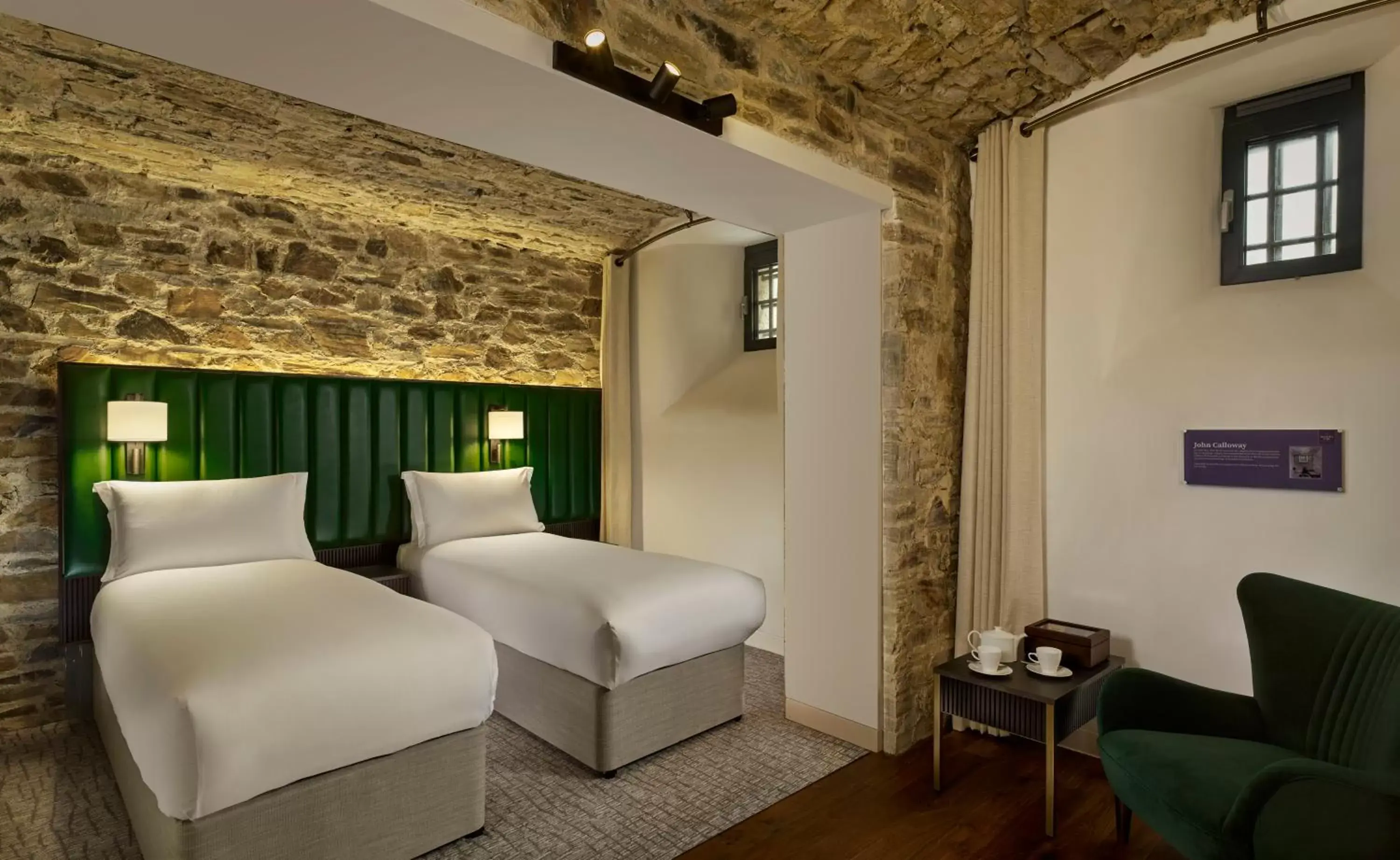 Bed in Bodmin Jail Hotel Bed in Bodmin Jail Hotel