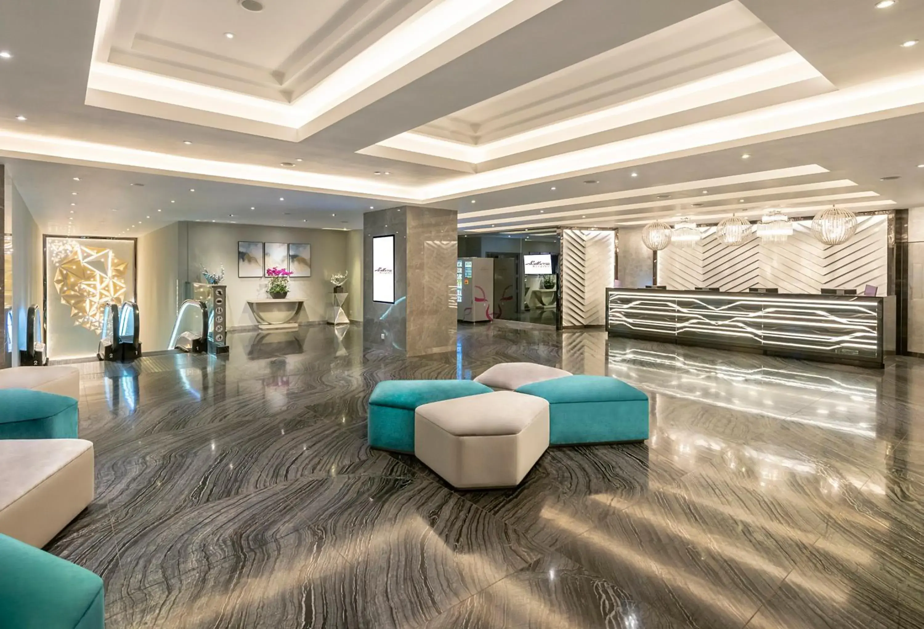 Lobby or reception in Silka Tsuen Wan, Hong Kong Lobby or reception in Silka Tsuen Wan, Hong Kong