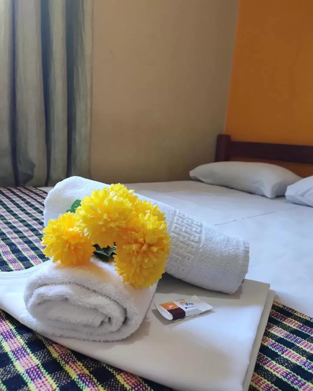 Photo of the whole room, Bed in Pousada Lampião e Maria Bonita