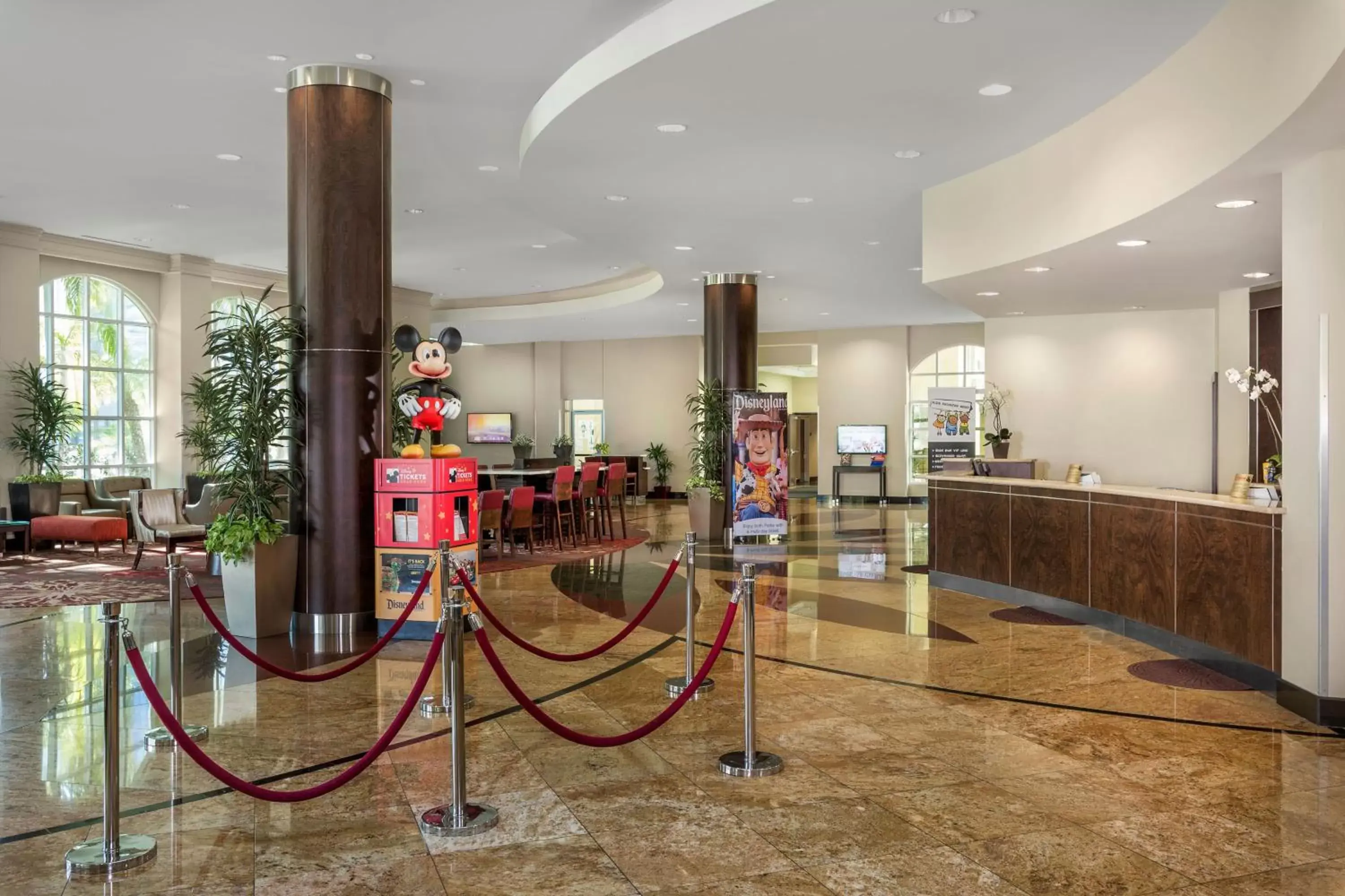 Lobby or reception in Desert Palms Hotel & Suites Anaheim Resort