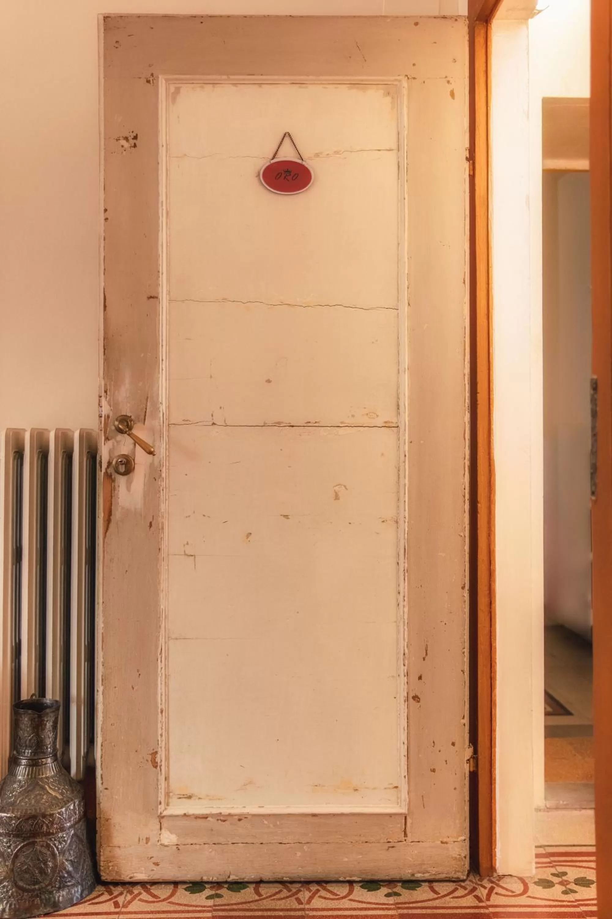 Decorative detail in Ghibellino B&B