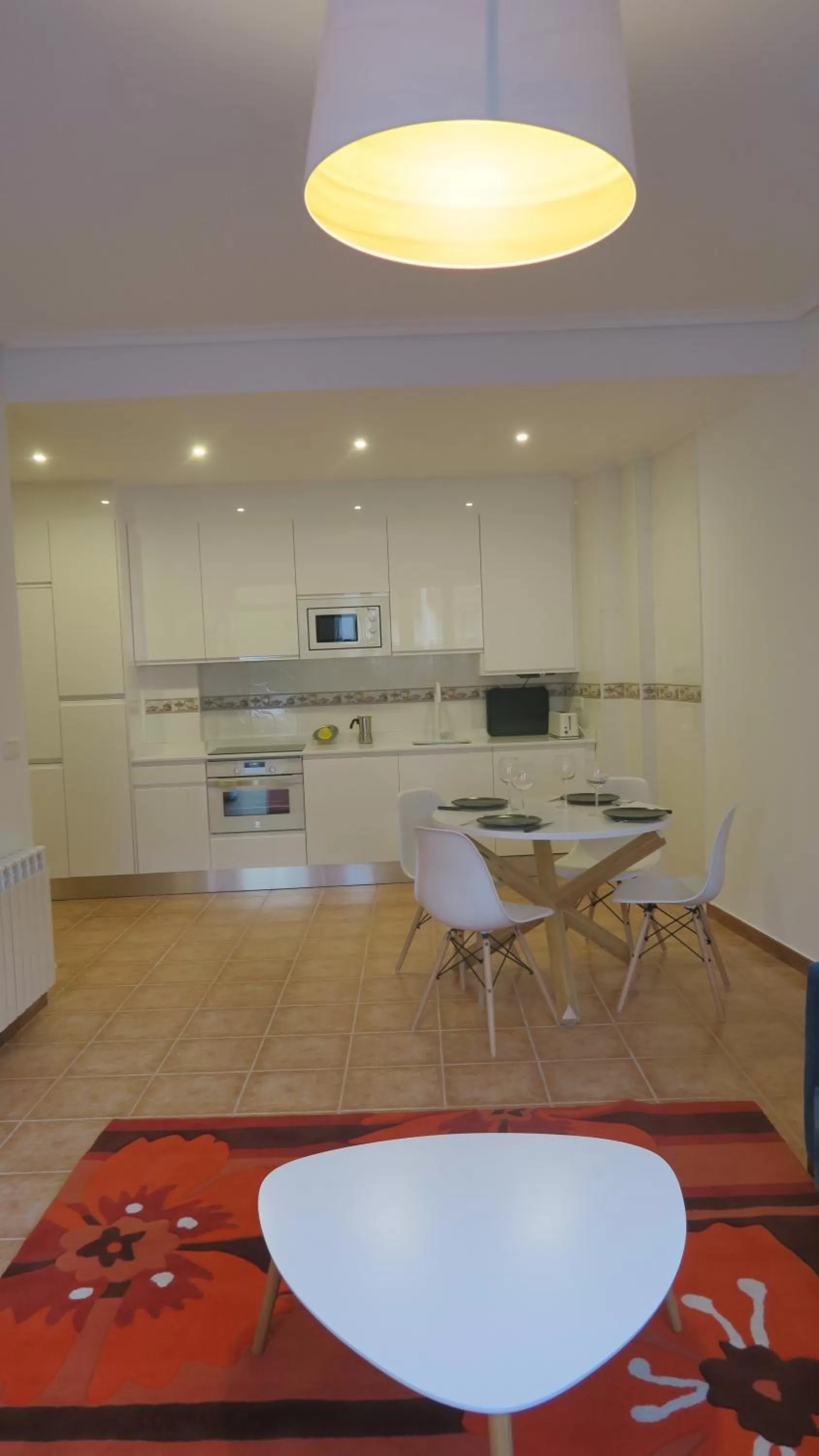 Kitchen or kitchenette in Palacio Azcárate Hotel