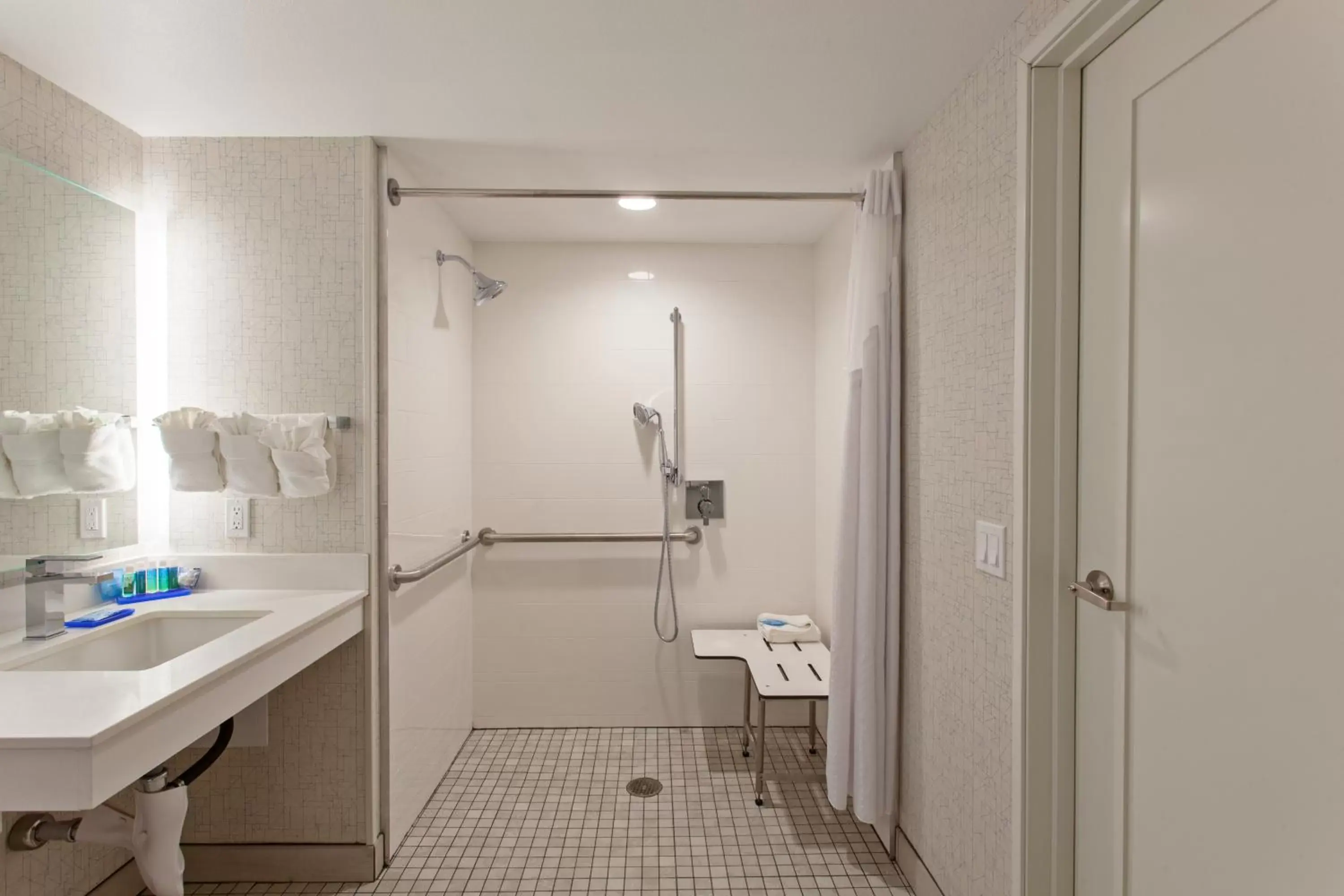 Bathroom in Holiday Inn Express Hotel & Suites Pasadena-Colorado Boulevard, an IHG Hotel