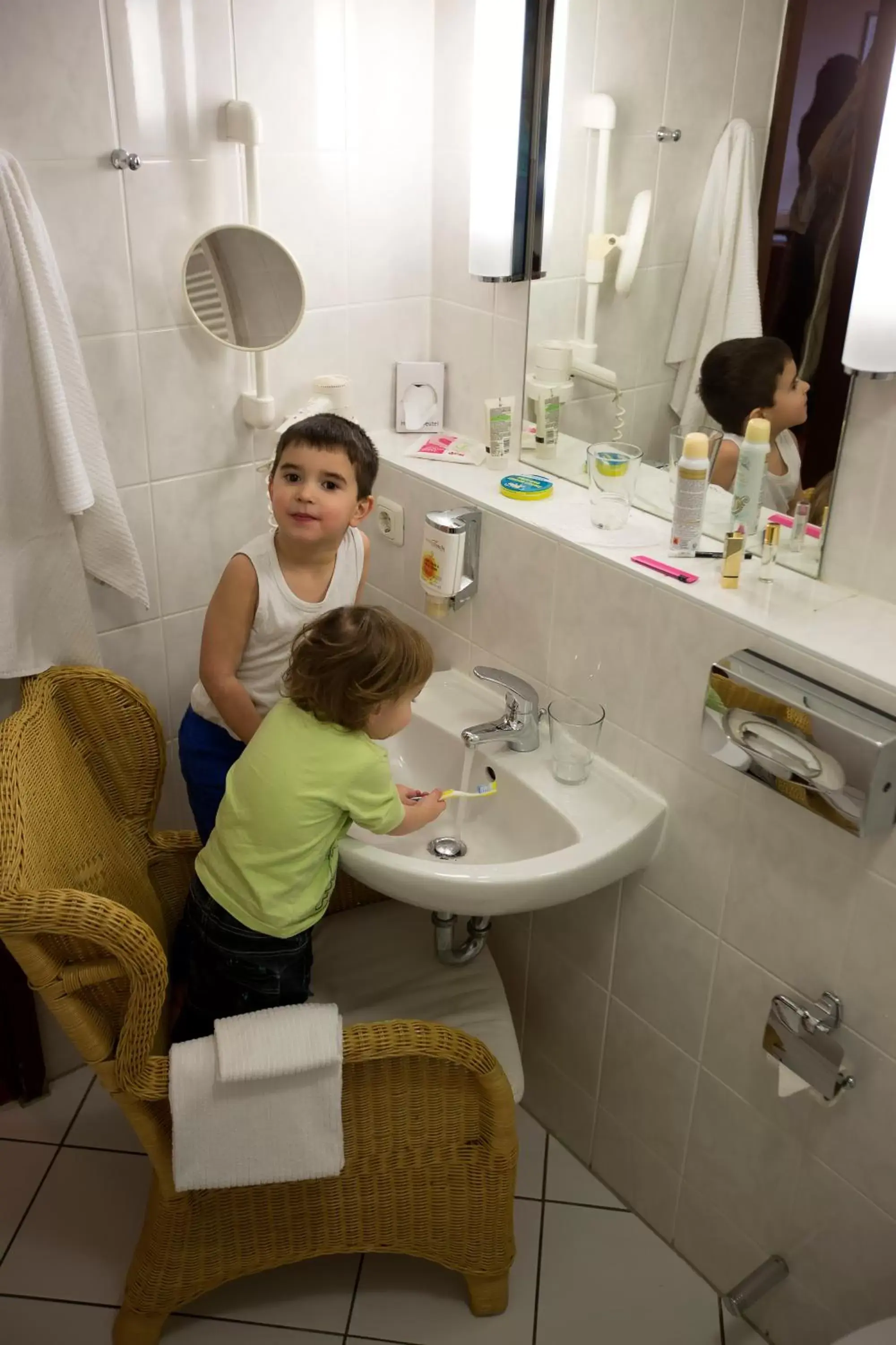 young children, Bathroom in Der Wolfshof - Dein Zuhause im Harz