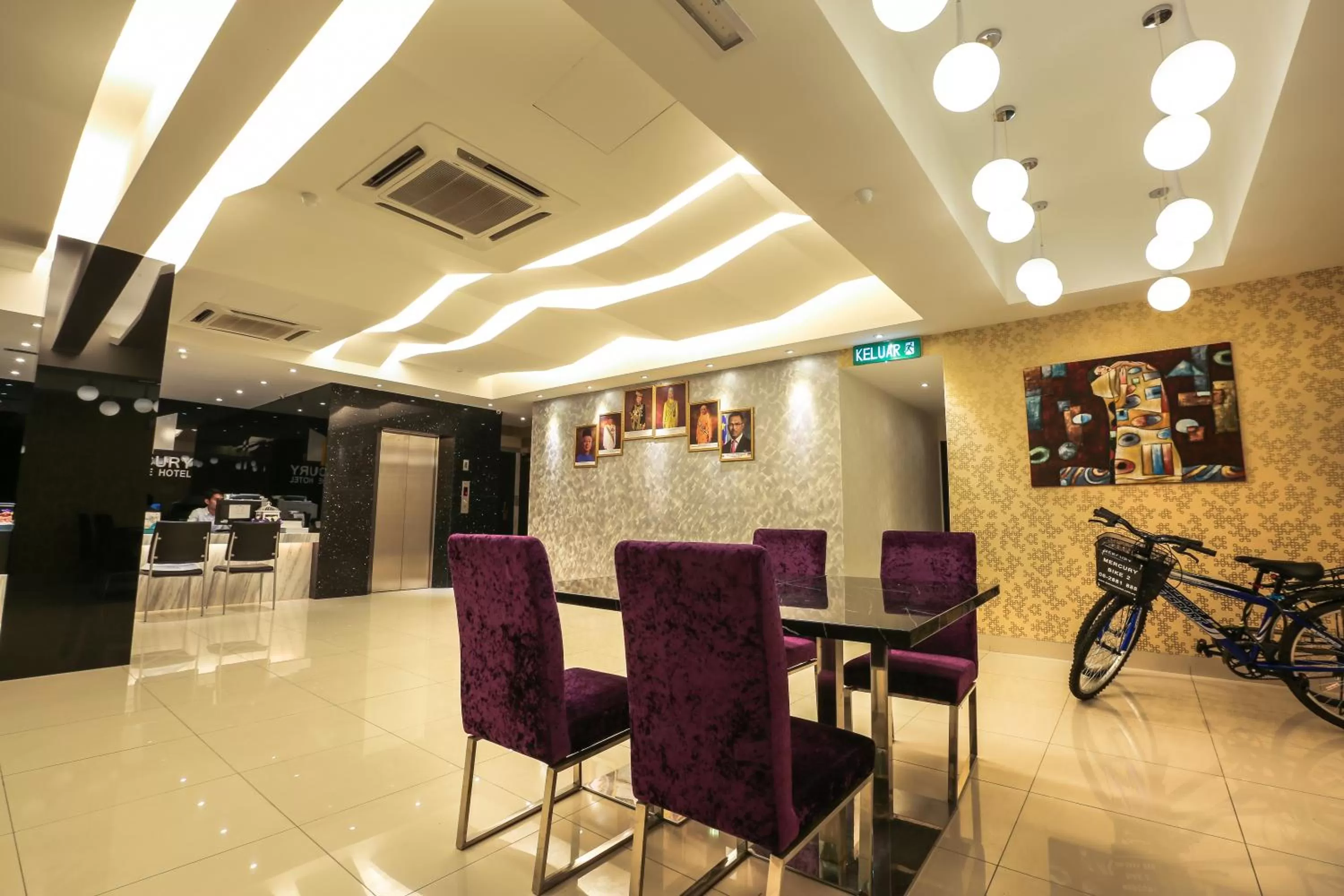 Lobby or reception in Mercury Boutique Hotel