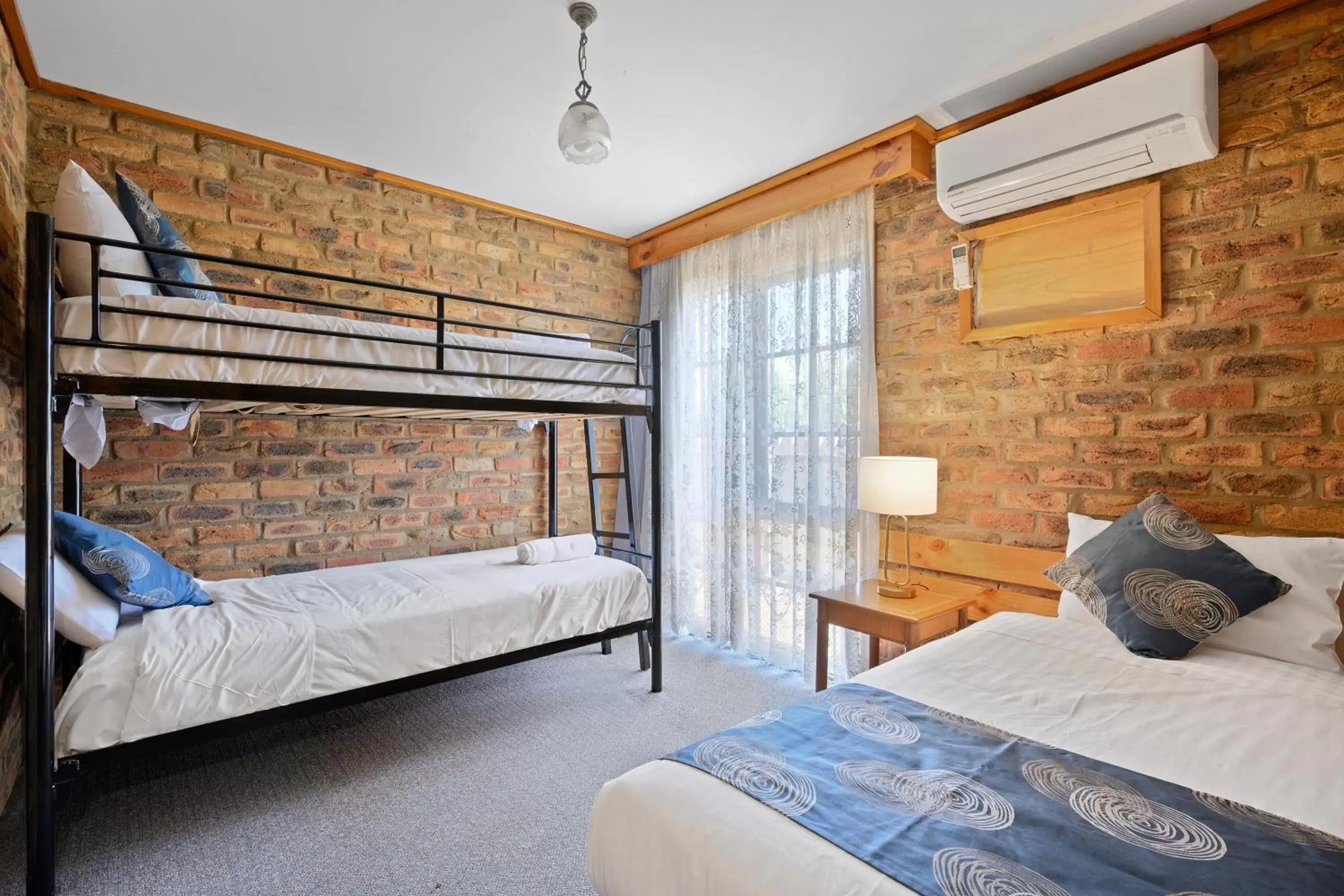 Bunk Bed in The Settlement Historic Hotel