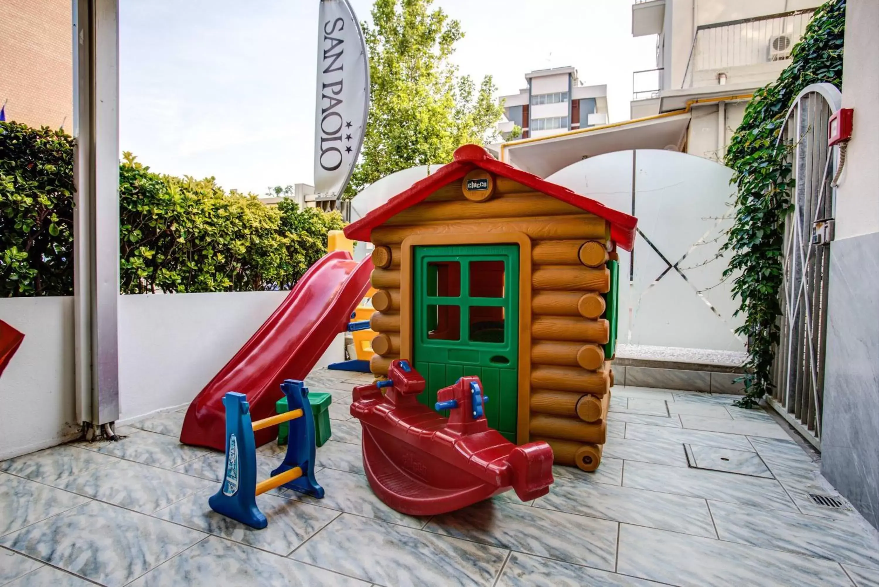 Children play ground, Children's Play Area in Hotel San Paolo