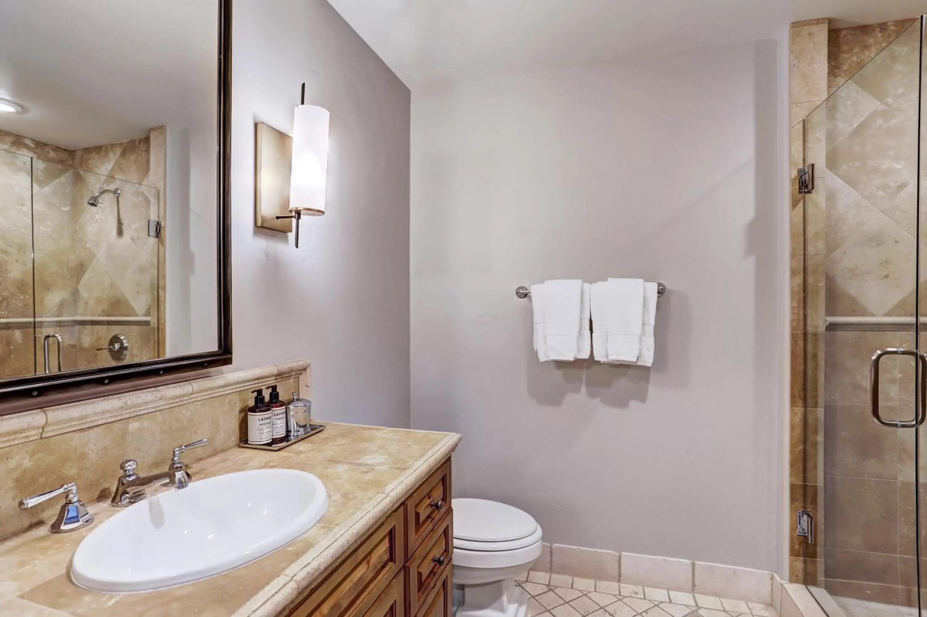 Bathroom in The Arrabelle at Vail Square, a RockResort