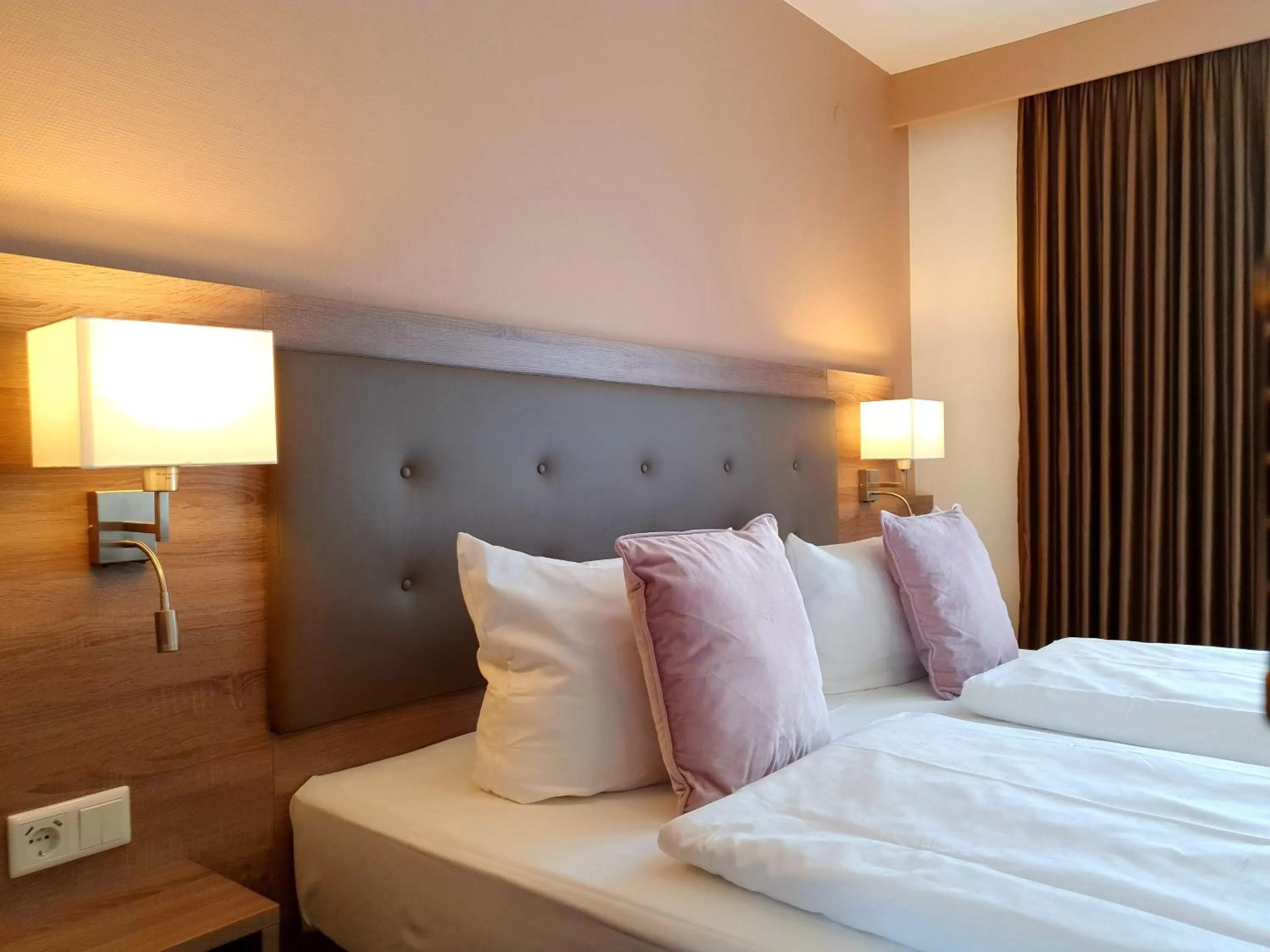 Bed in Hotel in den Herrnwiesen