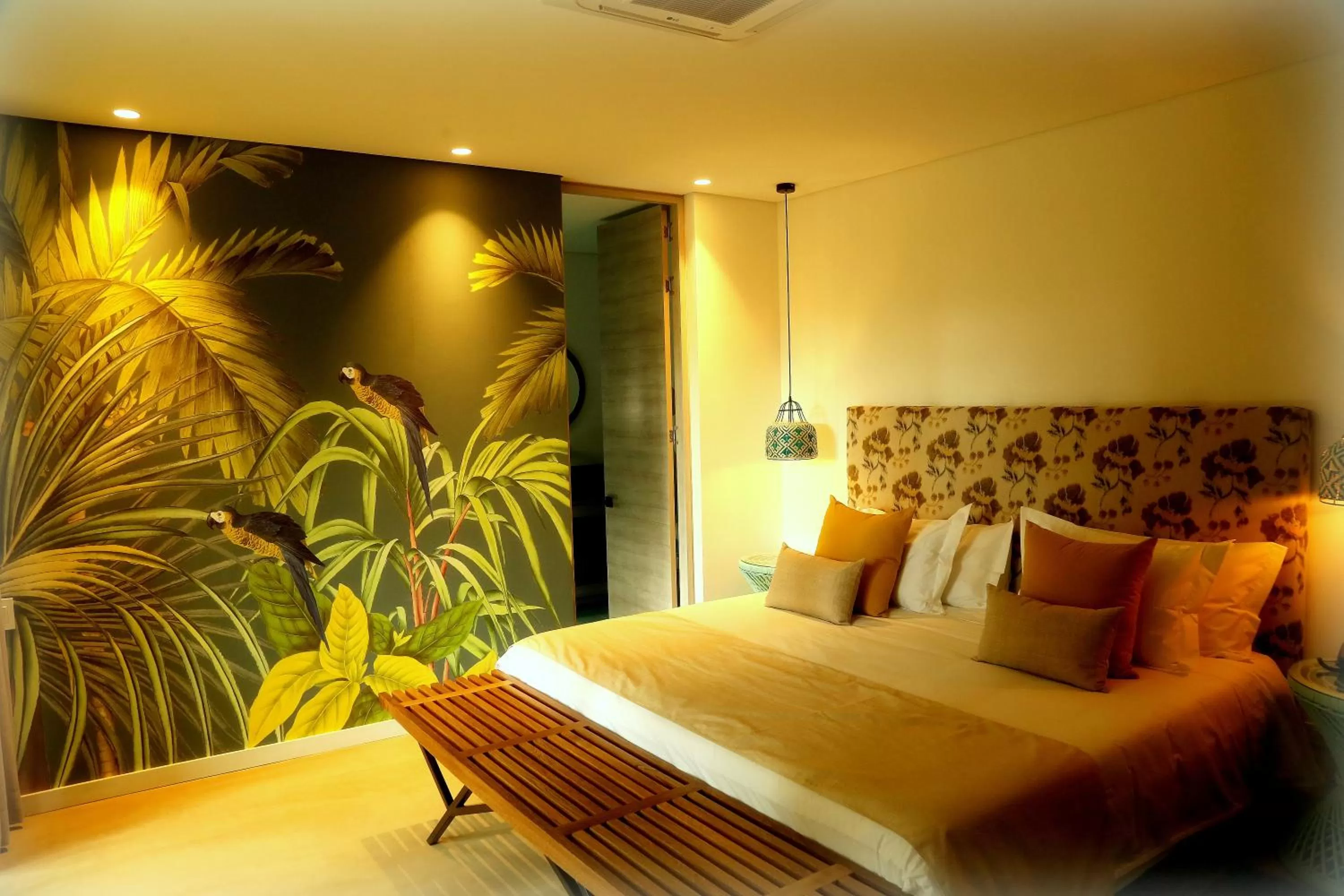 Bed in Patio del Mundo