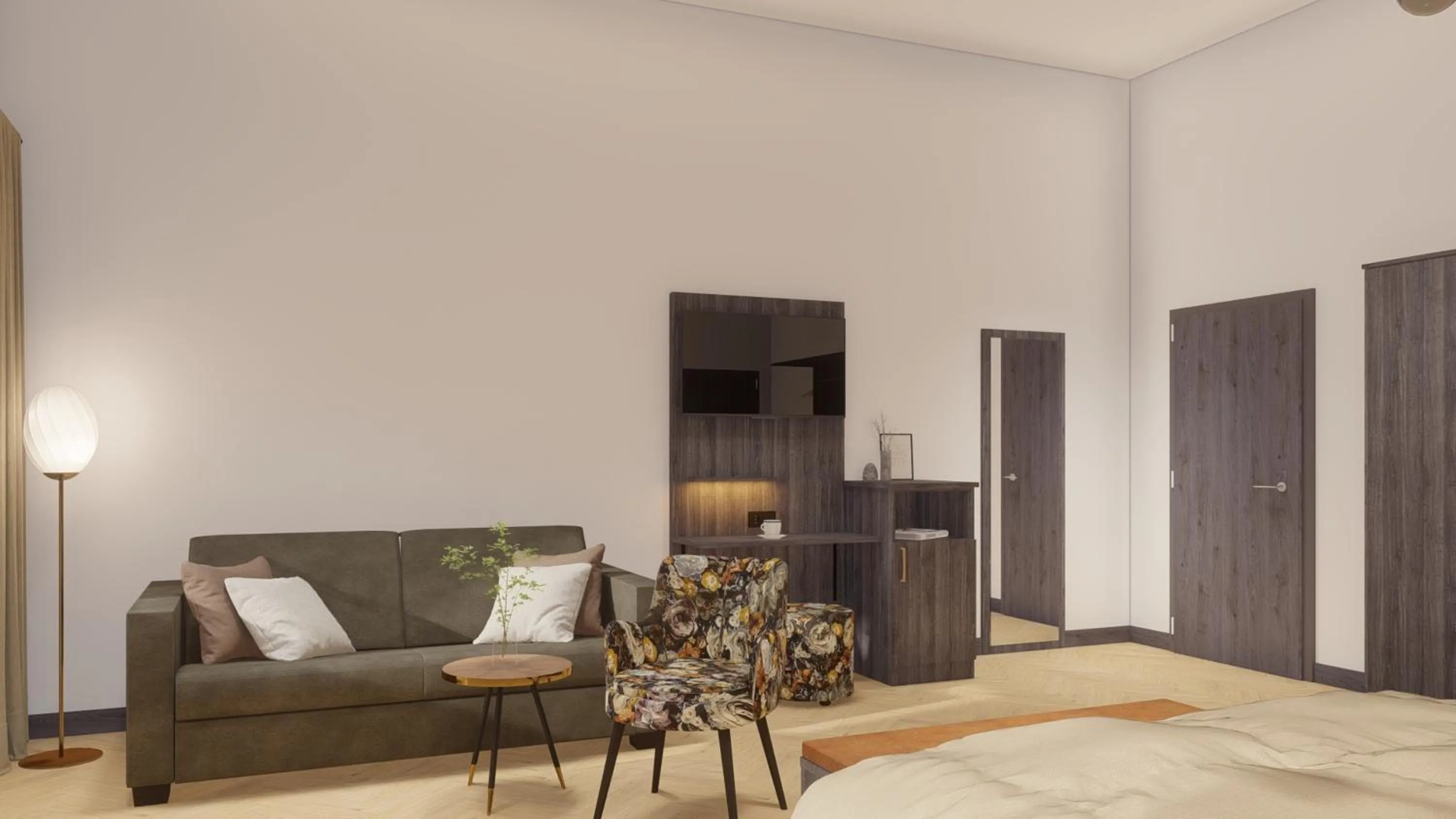 Photo of the whole room, Seating Area in Hotel Pension Residenz