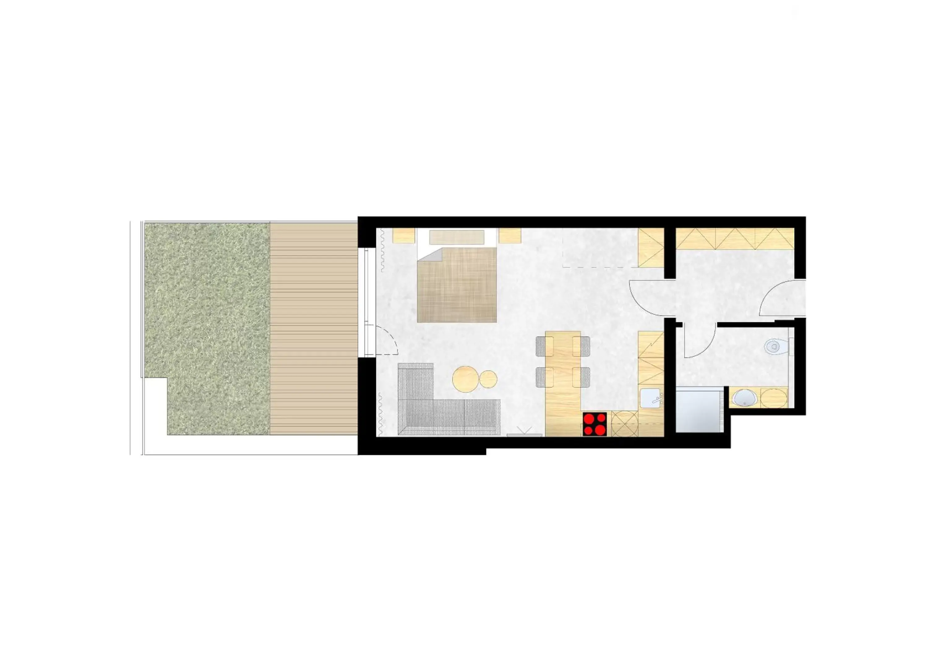 Floor Plan in Residence Trafick