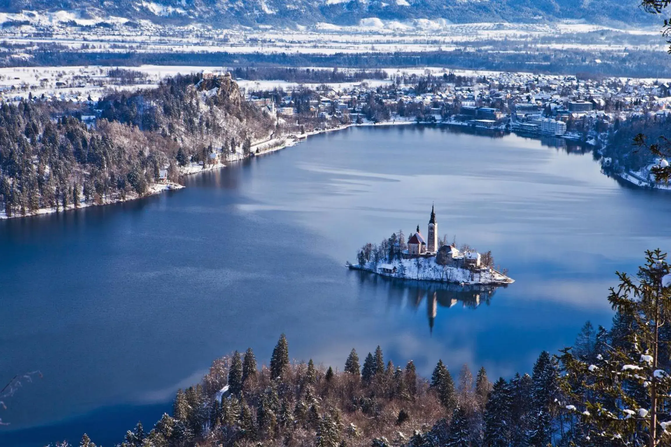 Natural landscape, Bird's-eye View in Grand Hotel Toplice - Small Luxury Hotels of the World