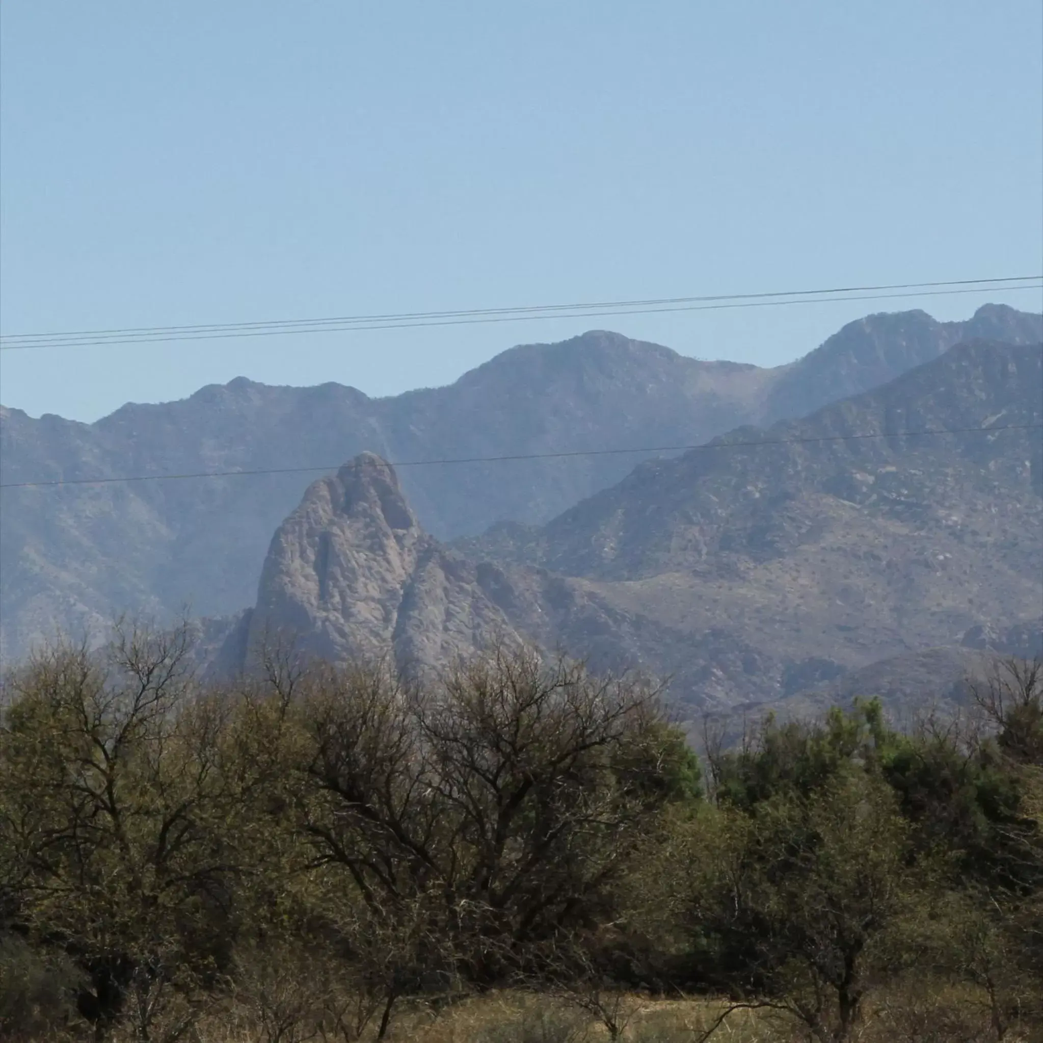 View (from property/room), Mountain View in Amado Territory B&B