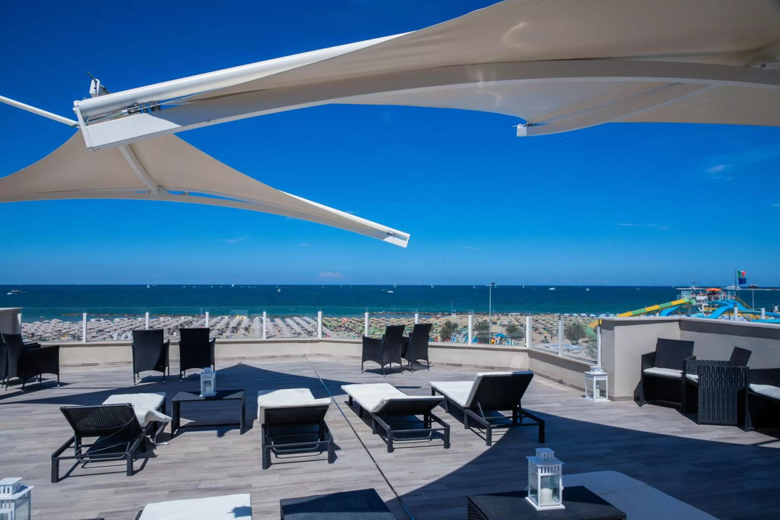 Solarium in Hotel Baby