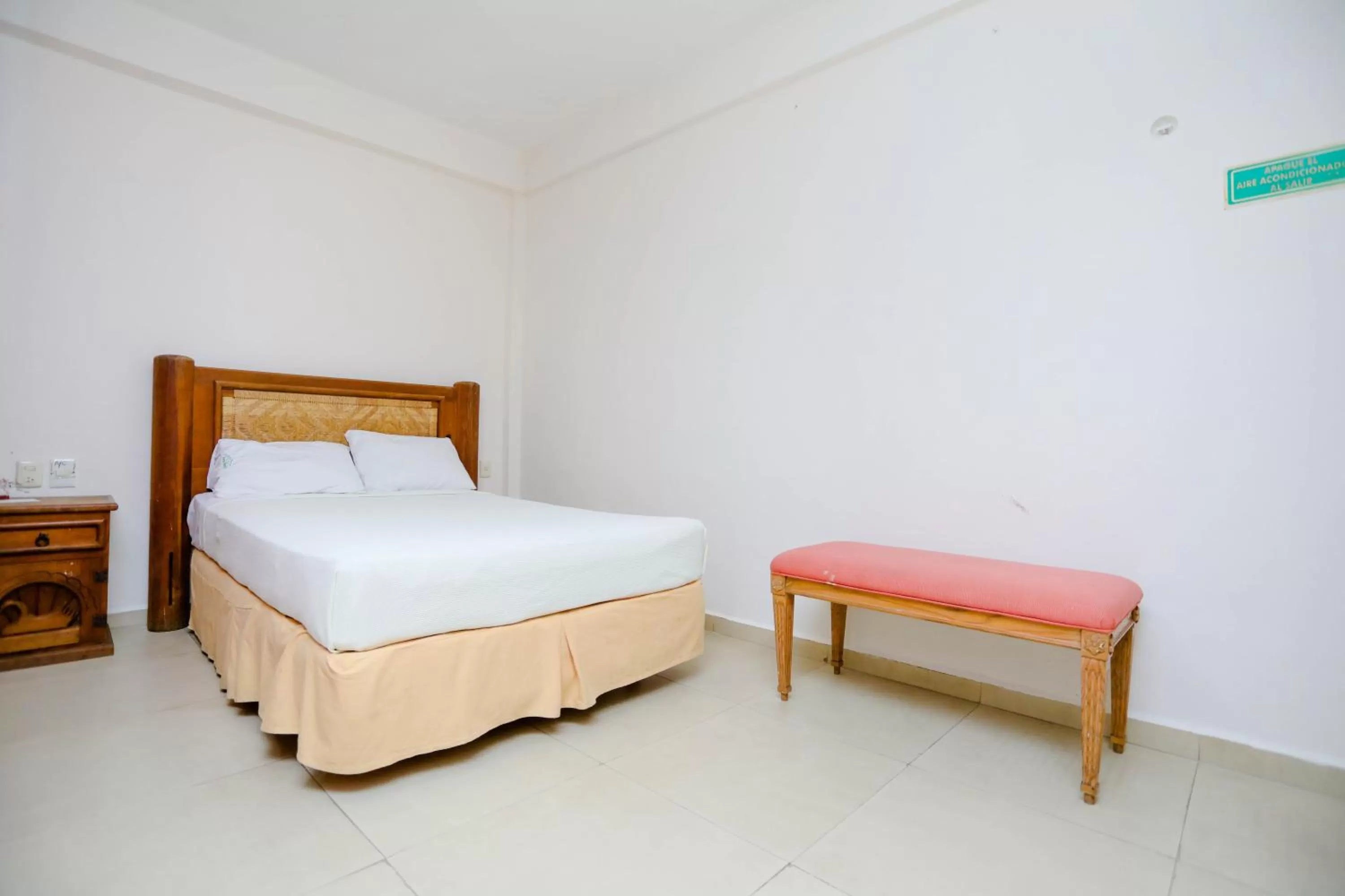 Bed in Hotel Santa Maria